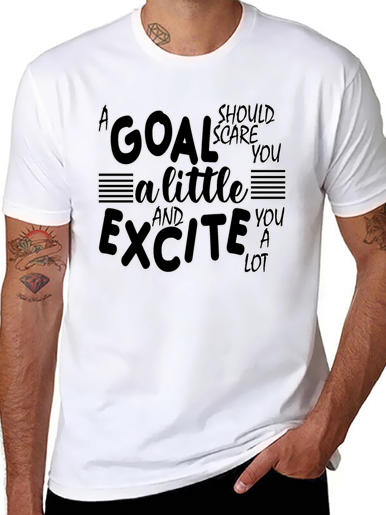 Motivational Goal Setting T-Shirt