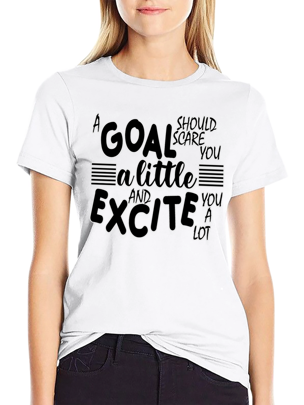 Motivational Goal Setting T-Shirt
