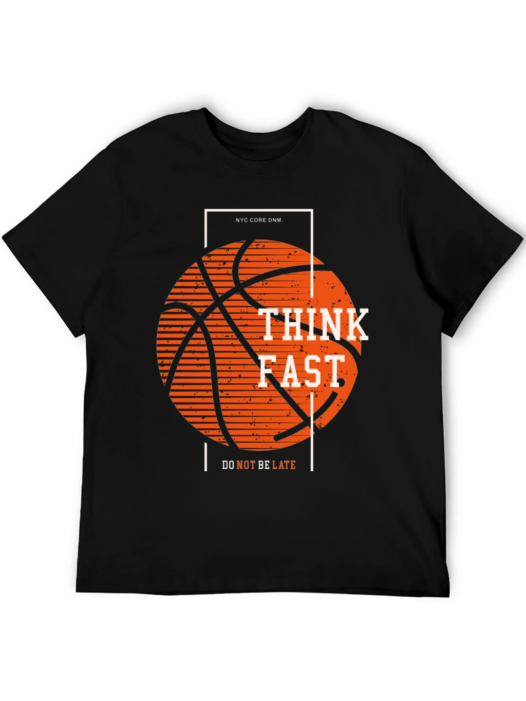 Think Fast Basketball Graphic Tee