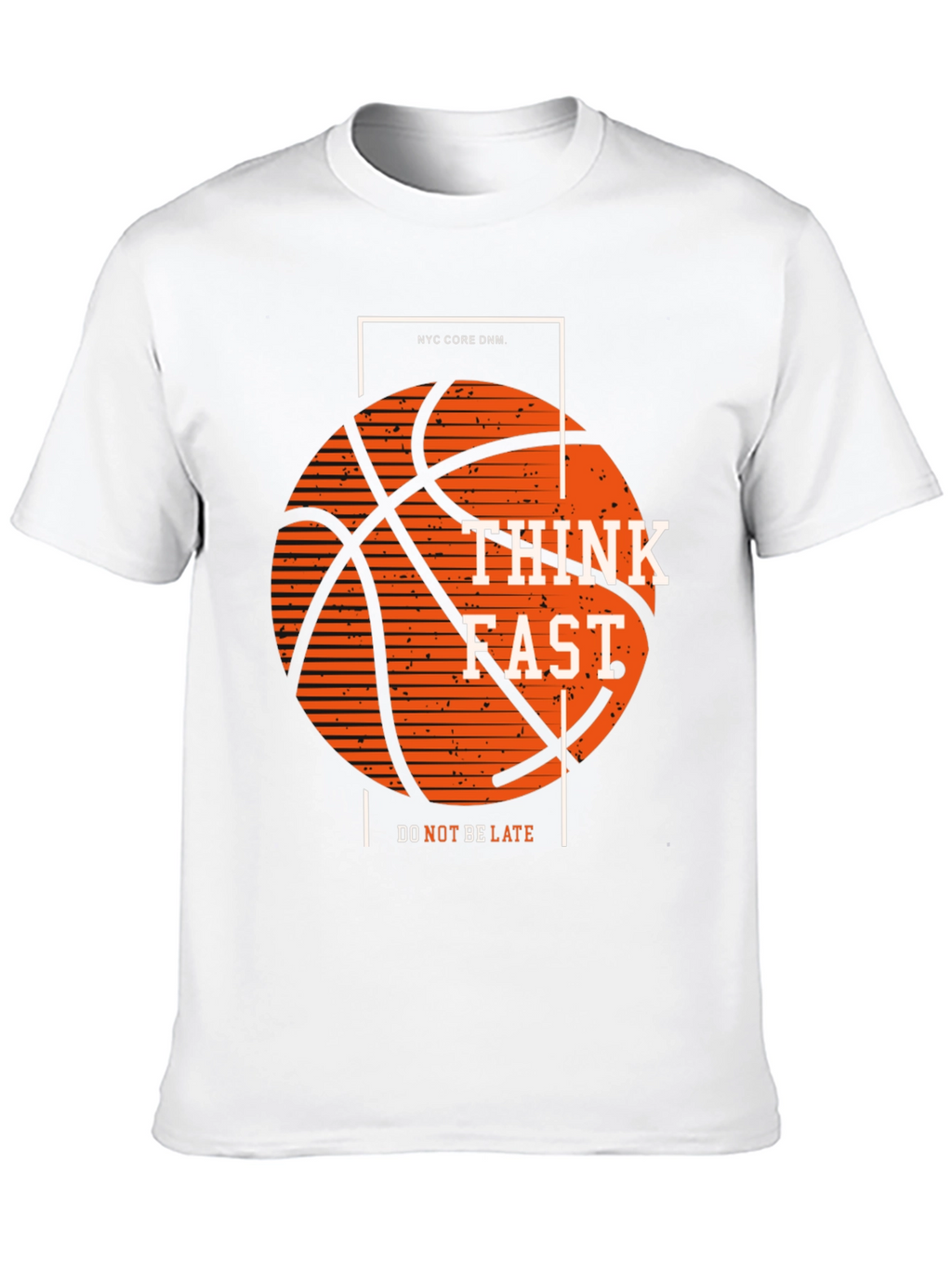Think Fast Basketball Graphic Tee