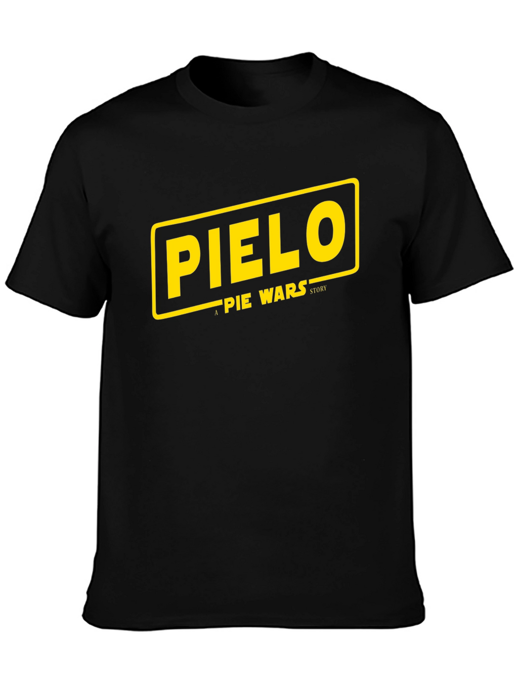 Pielo Pie Wars Story Black T-Shirt