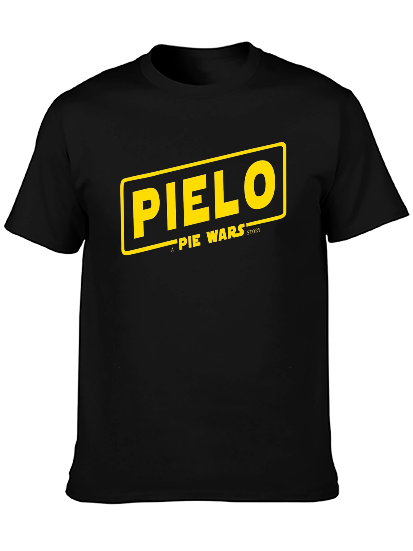 Pielo Pie Wars Story Black T-Shirt