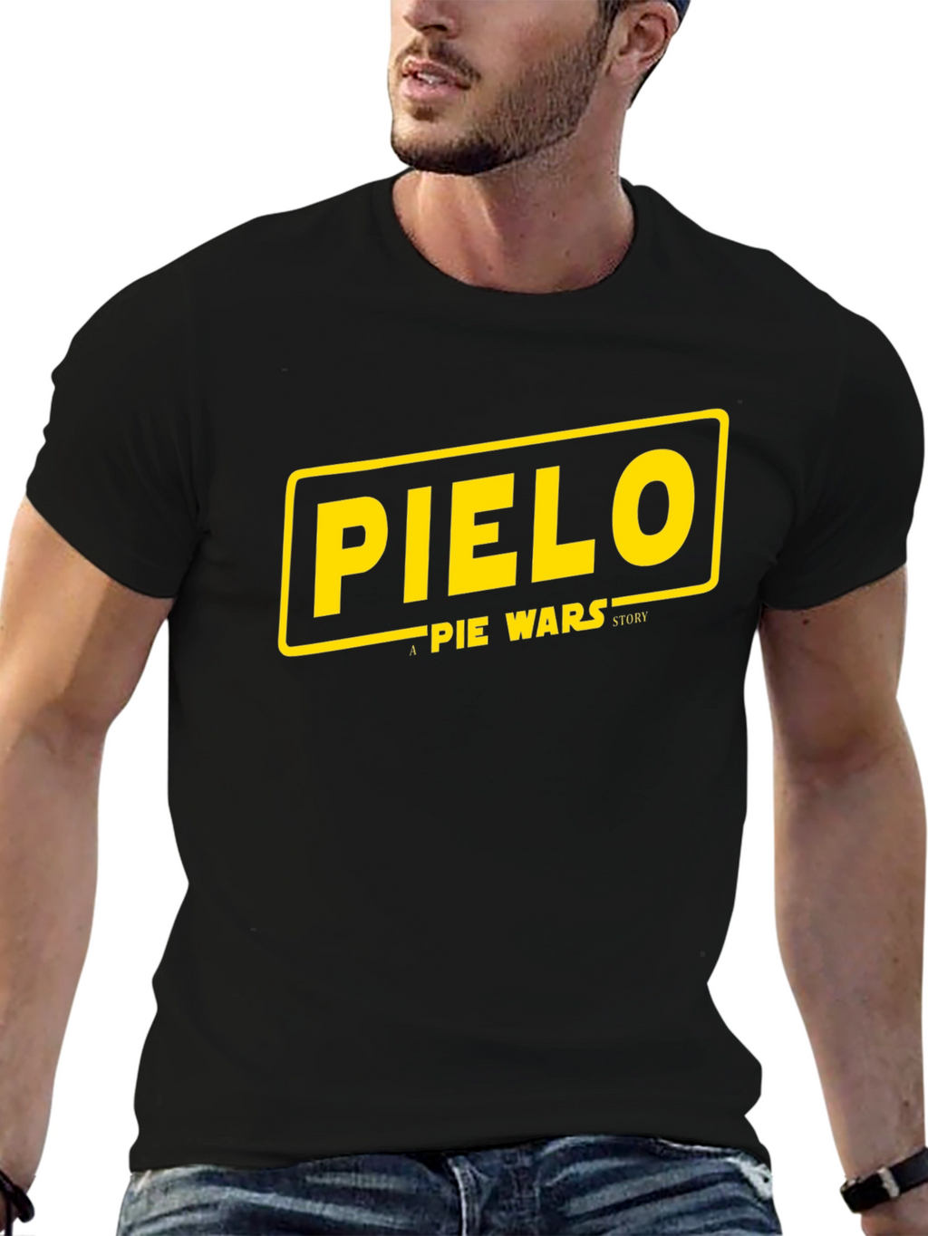 Pielo Pie Wars Story Black T-Shirt