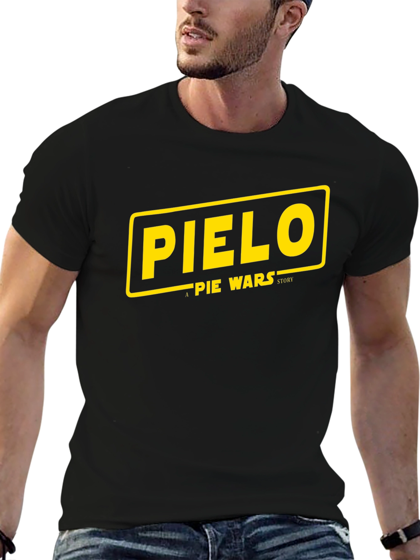 Pielo Pie Wars Story Black T-Shirt