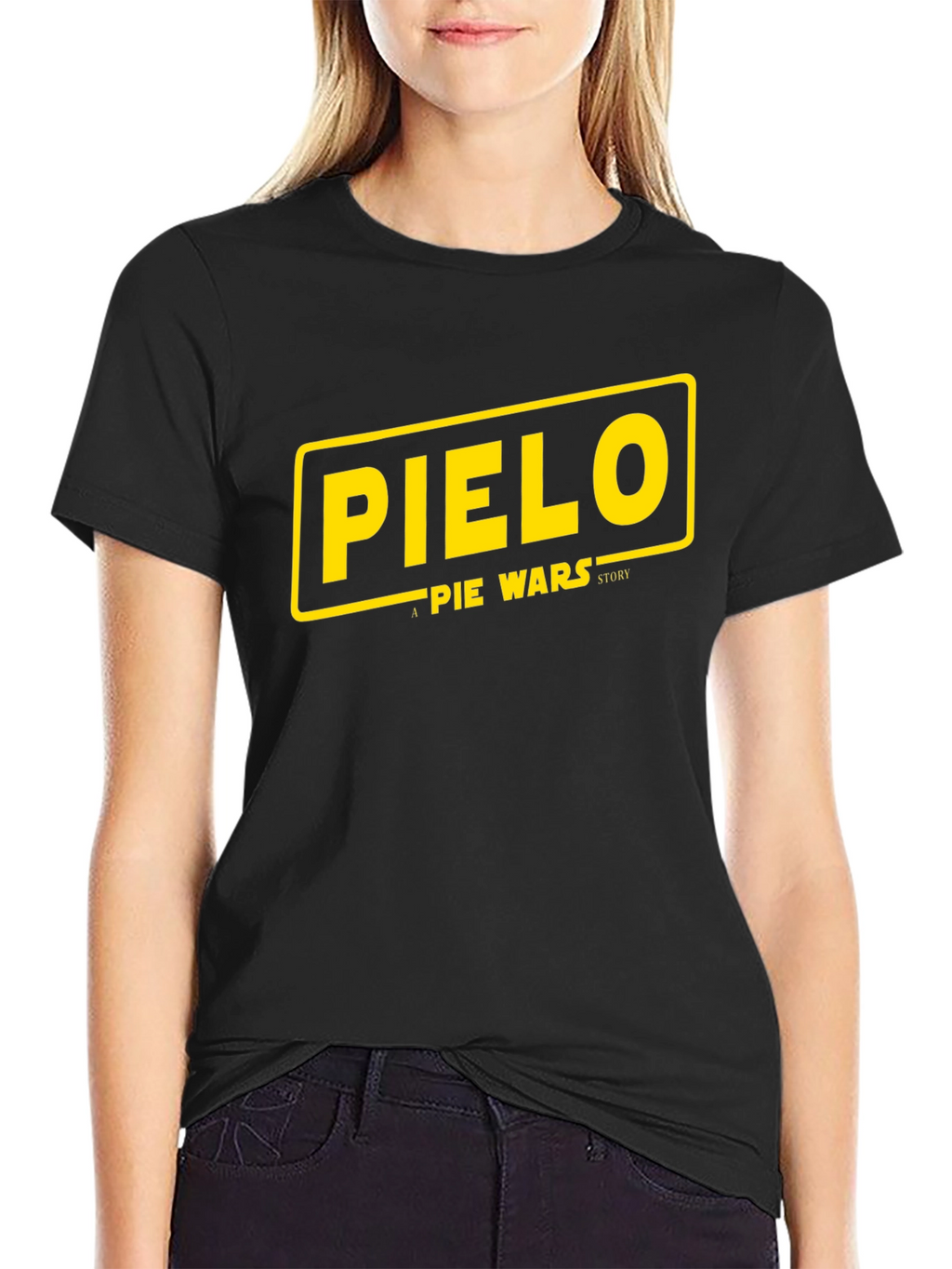 Pielo Pie Wars Story Black T-Shirt