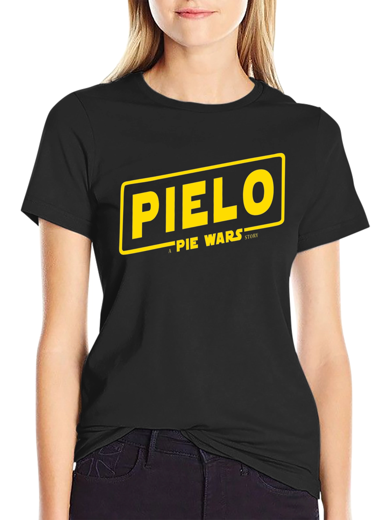 Pielo Pie Wars Story Black T-Shirt