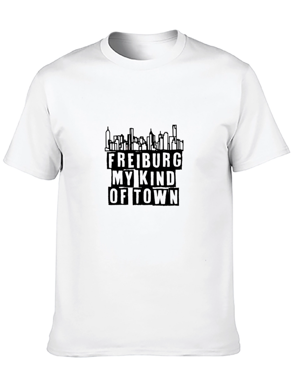 Freiburg My Kind of Town Black Graphic Tee