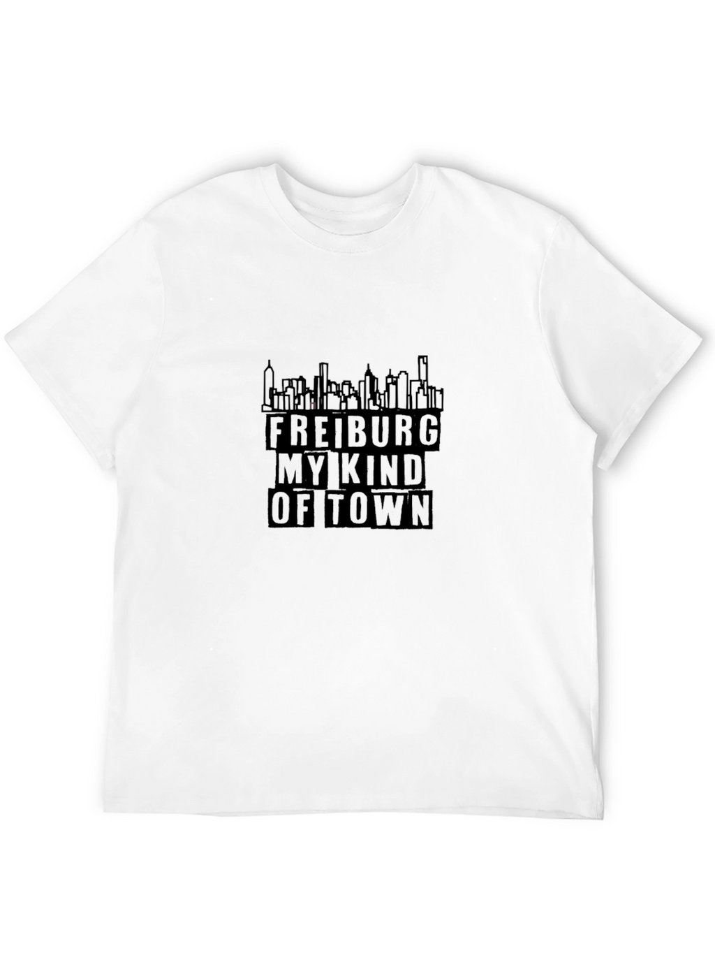Freiburg My Kind of Town Black Graphic Tee