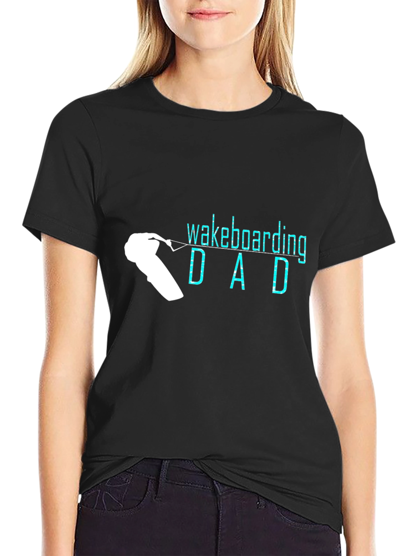 Wakeboarding Dad Graphic T-Shirt