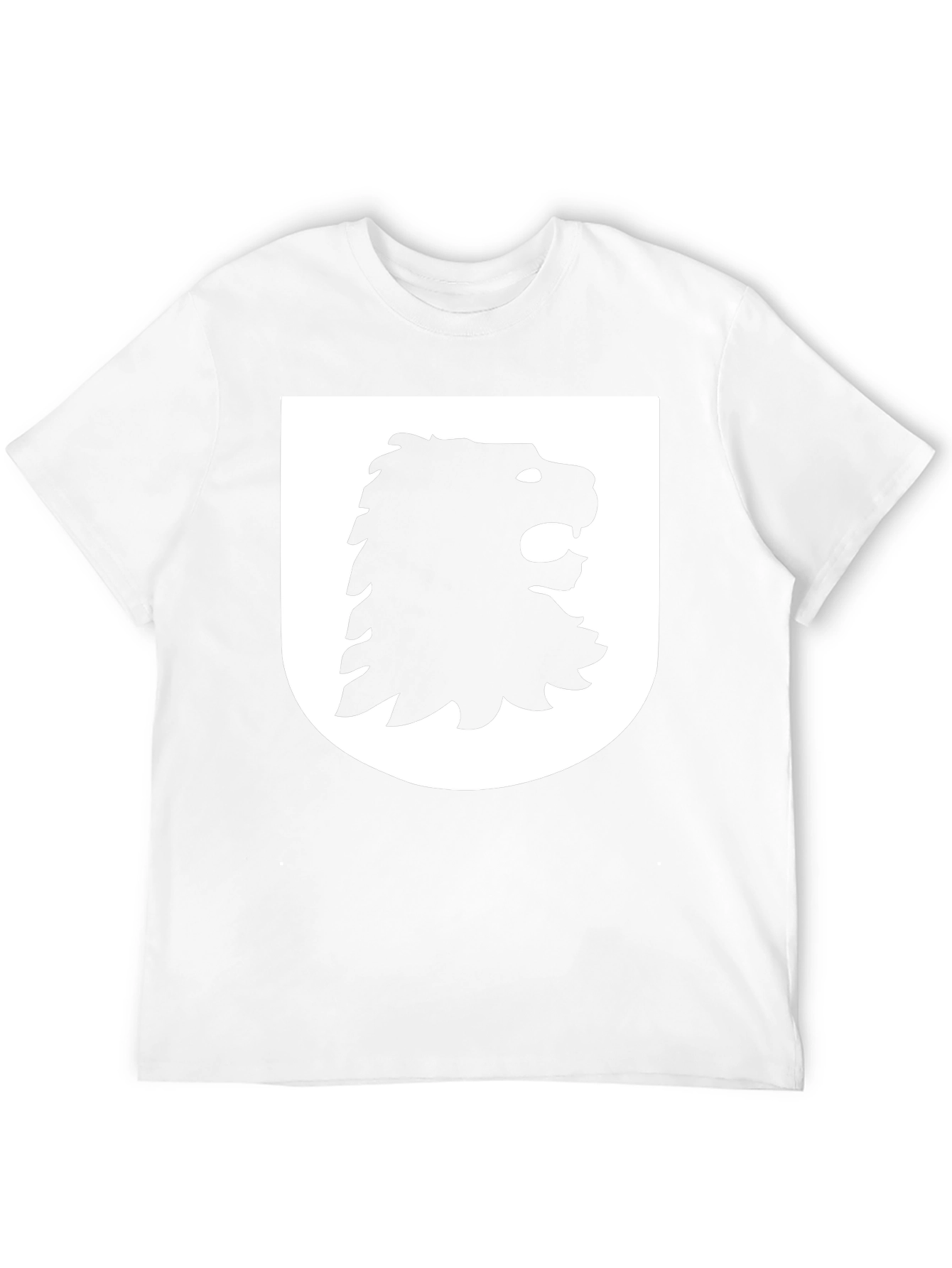 Lion Crest Graphic Black T-Shirt