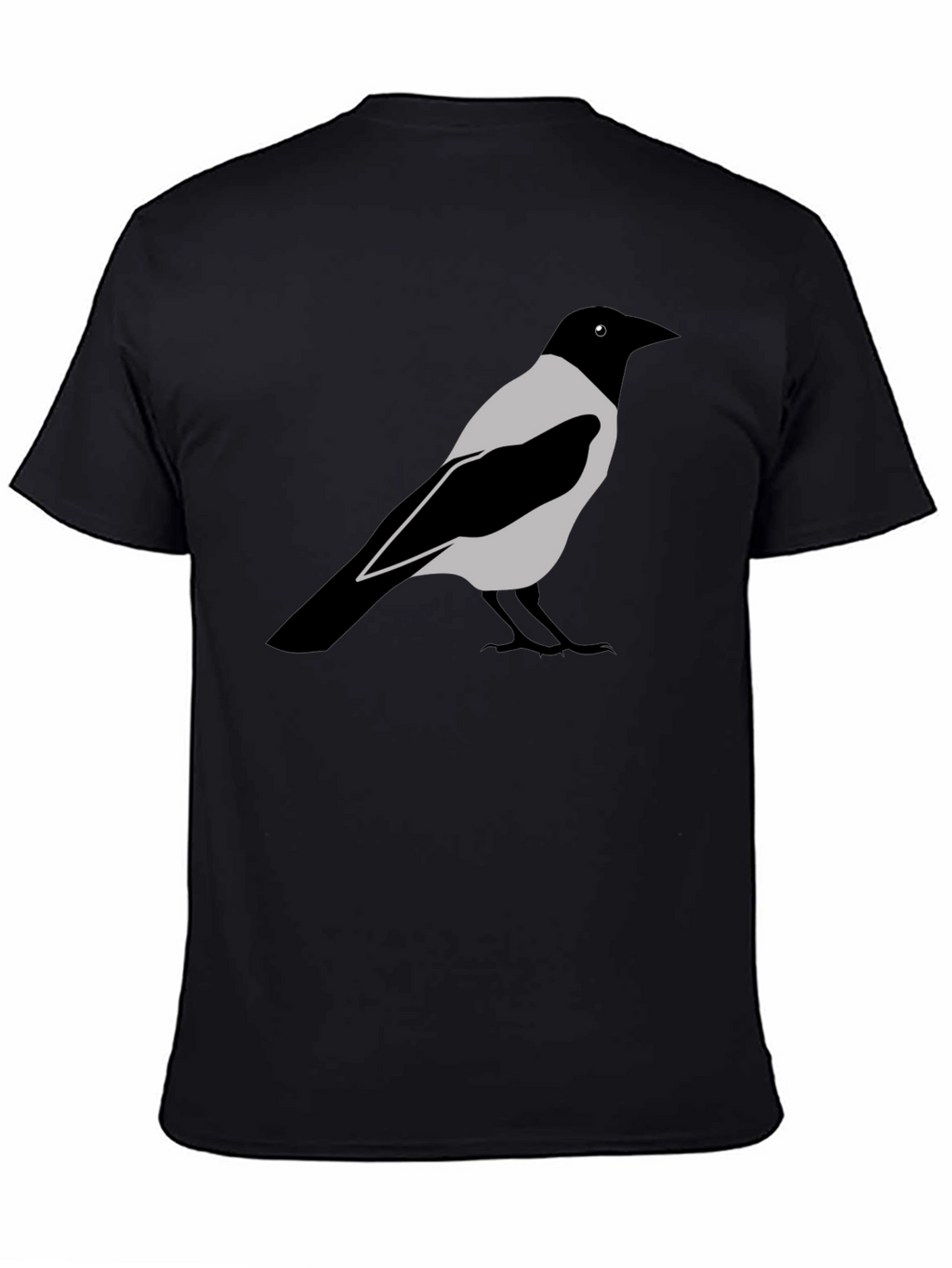 Raven Graphic T-Shirt - Classic Crow Design