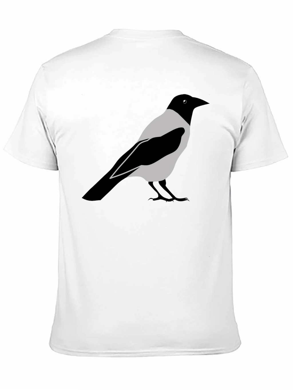 Raven Graphic T-Shirt - Classic Crow Design