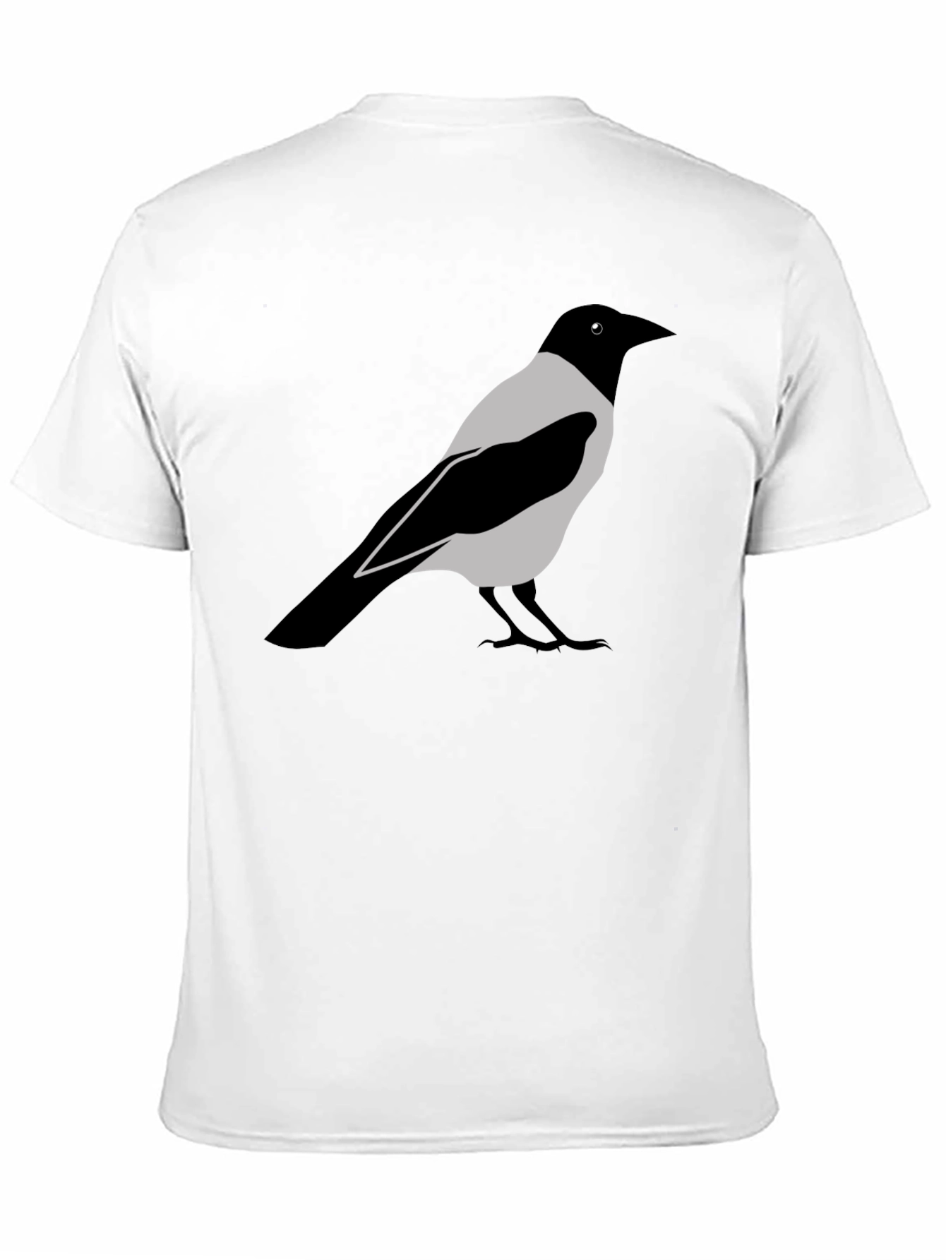 Raven Graphic T-Shirt - Classic Crow Design