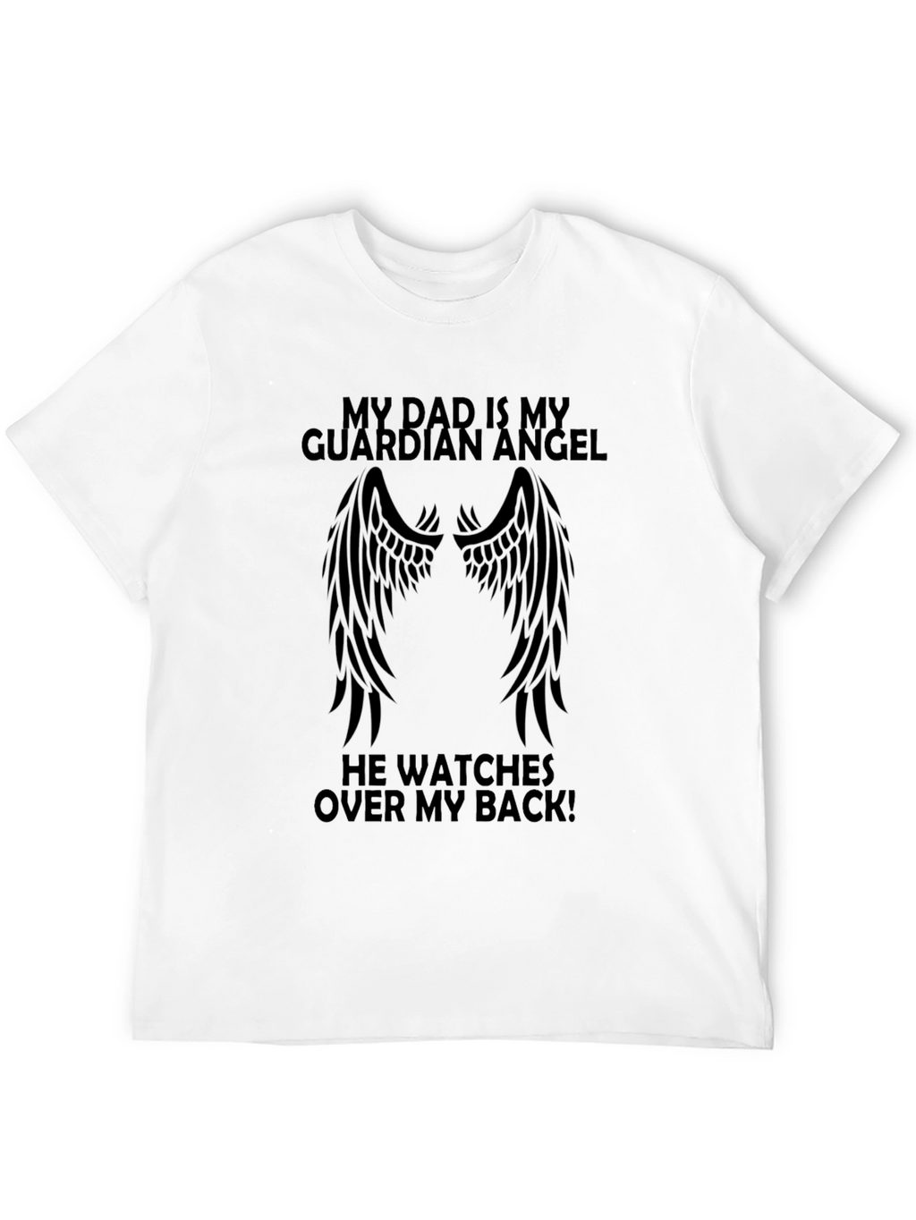 Guardian Angel Dad T-Shirt