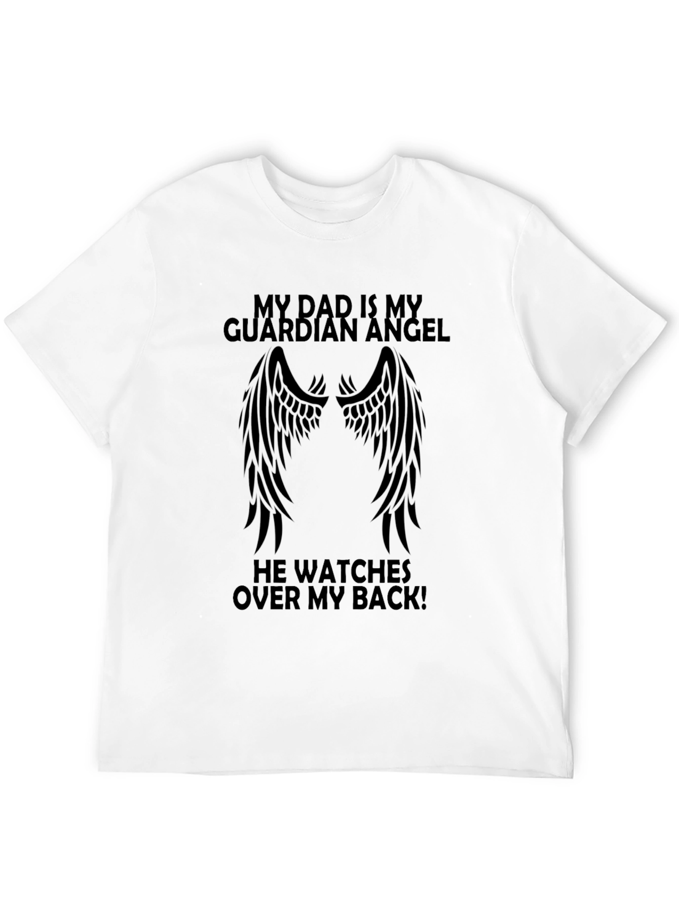 Guardian Angel Dad T-Shirt