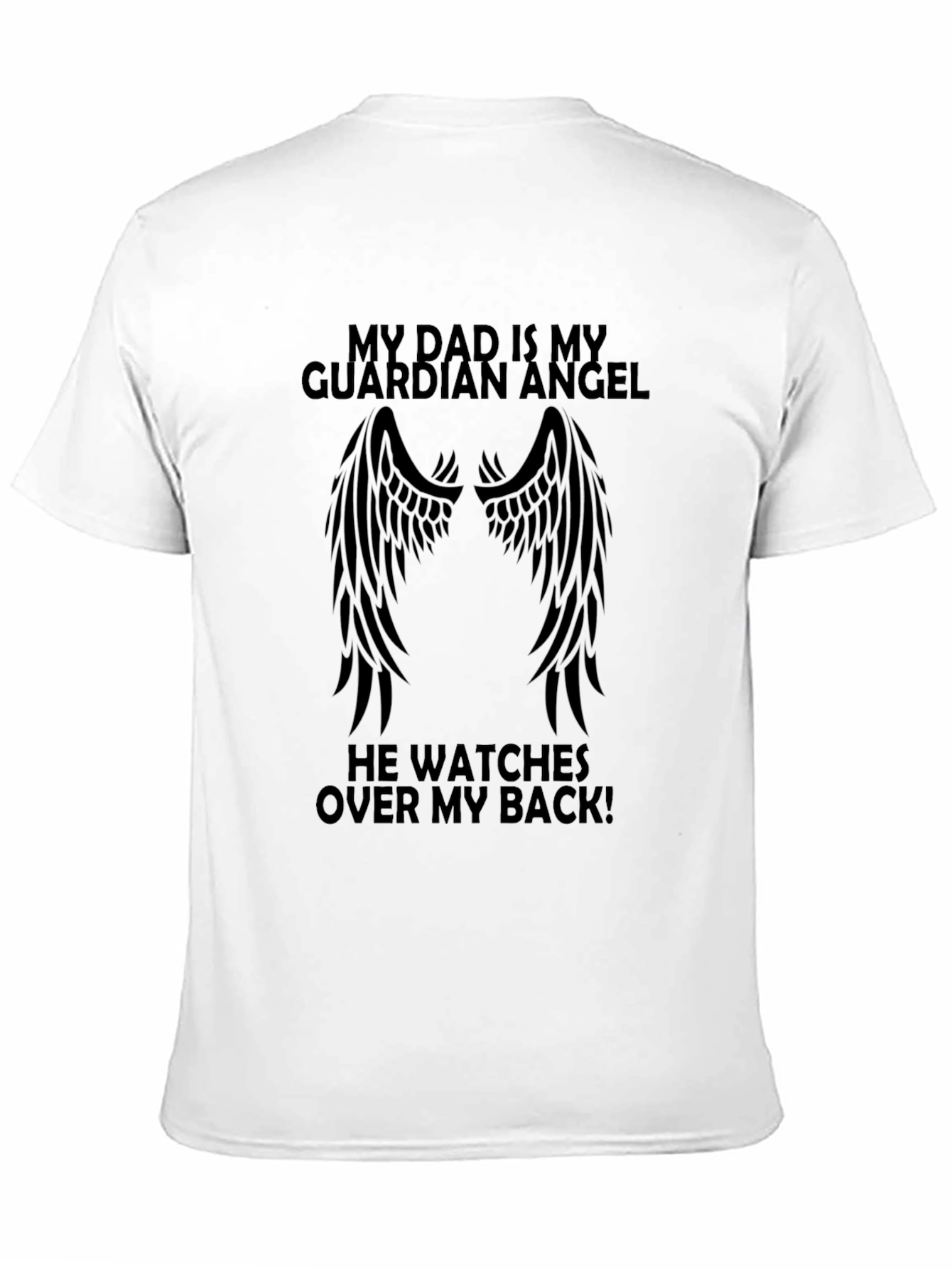 Guardian Angel Dad T-Shirt