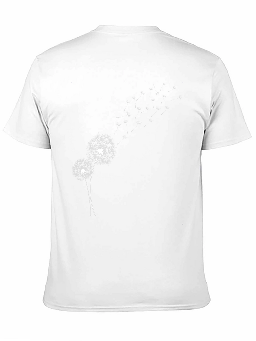 Dandelion Graphic Black T-Shirt - Stylish & Unique