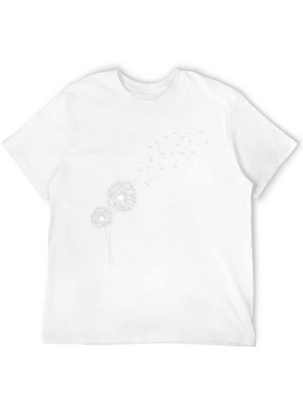 Dandelion Graphic Black T-Shirt - Stylish & Unique