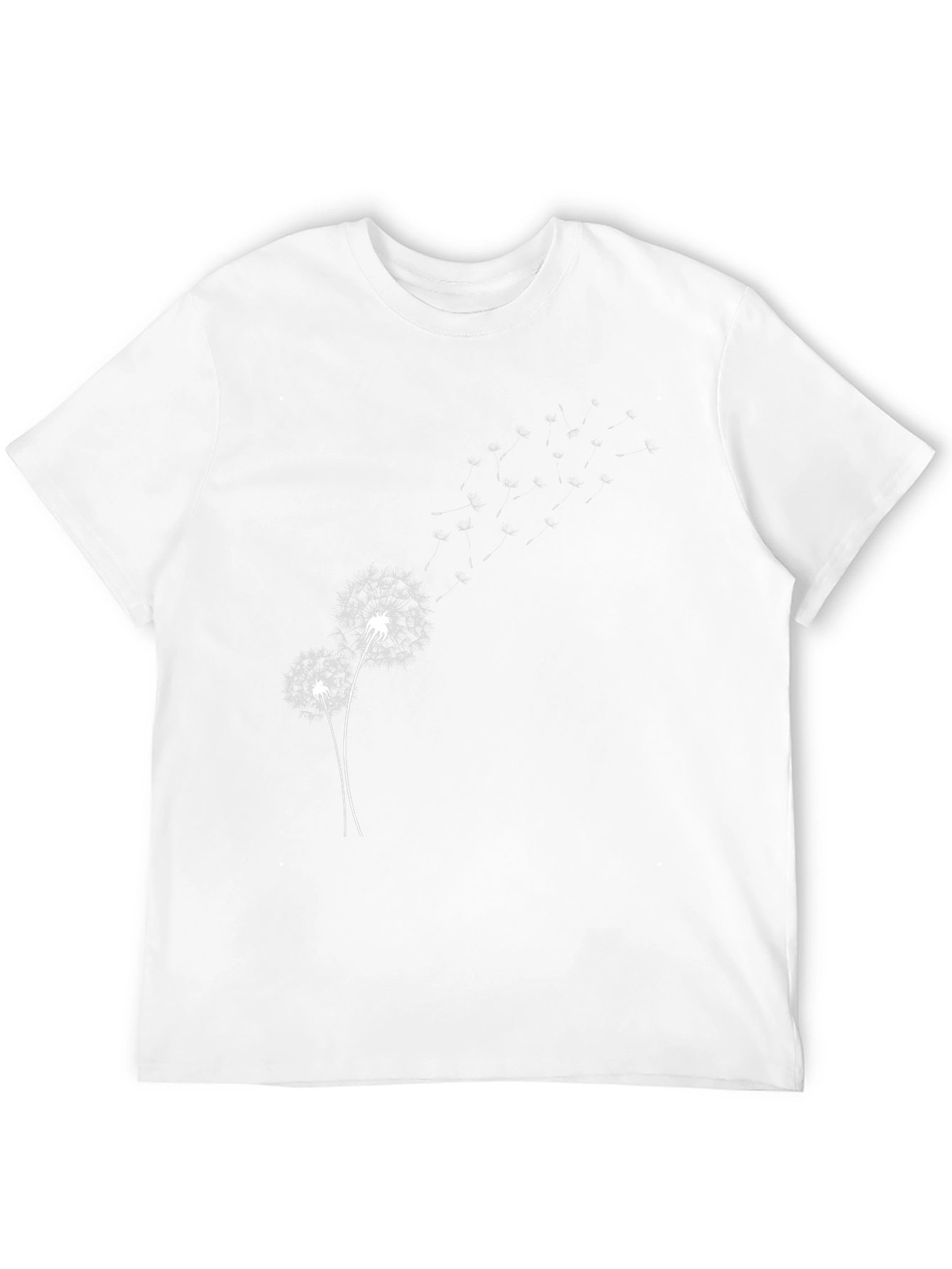 Dandelion Graphic Black T-Shirt - Stylish & Unique