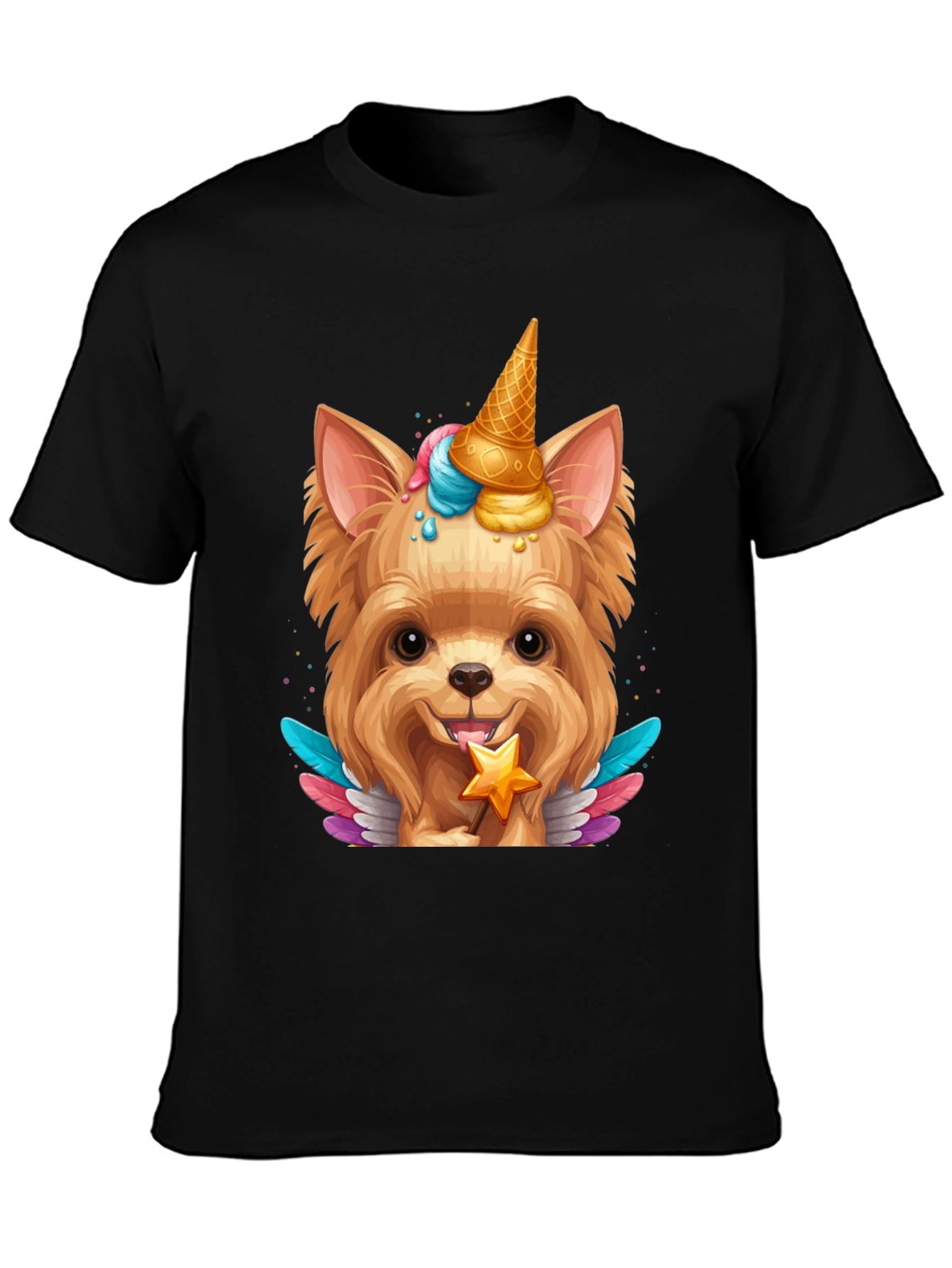 Unicorn Dog T-Shirt - Cute Pet Graphic Tee