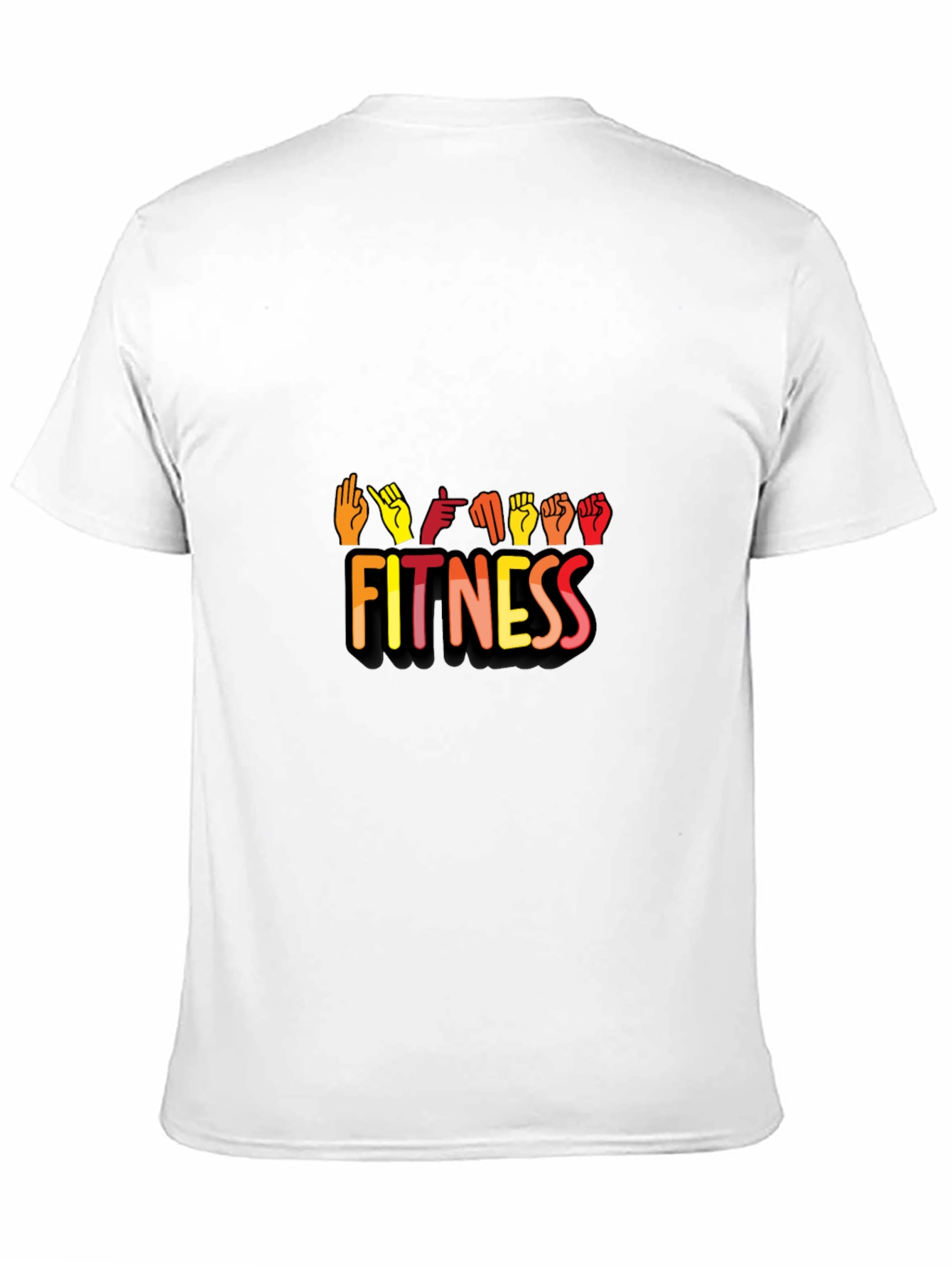 Fitness Sign Language Graphic Tee