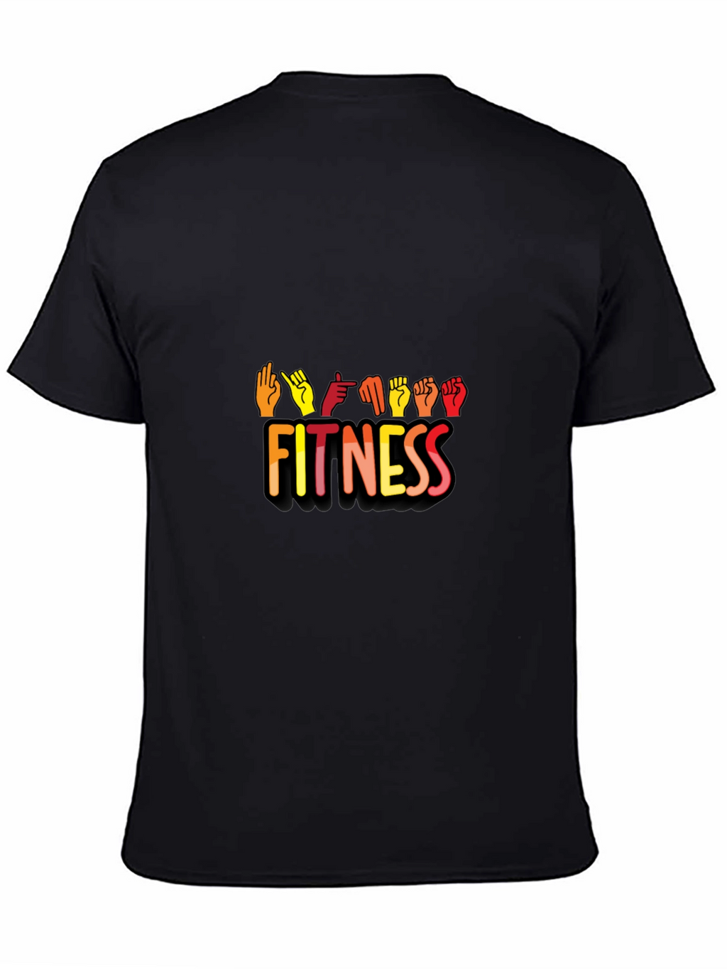 Fitness Sign Language Graphic Tee