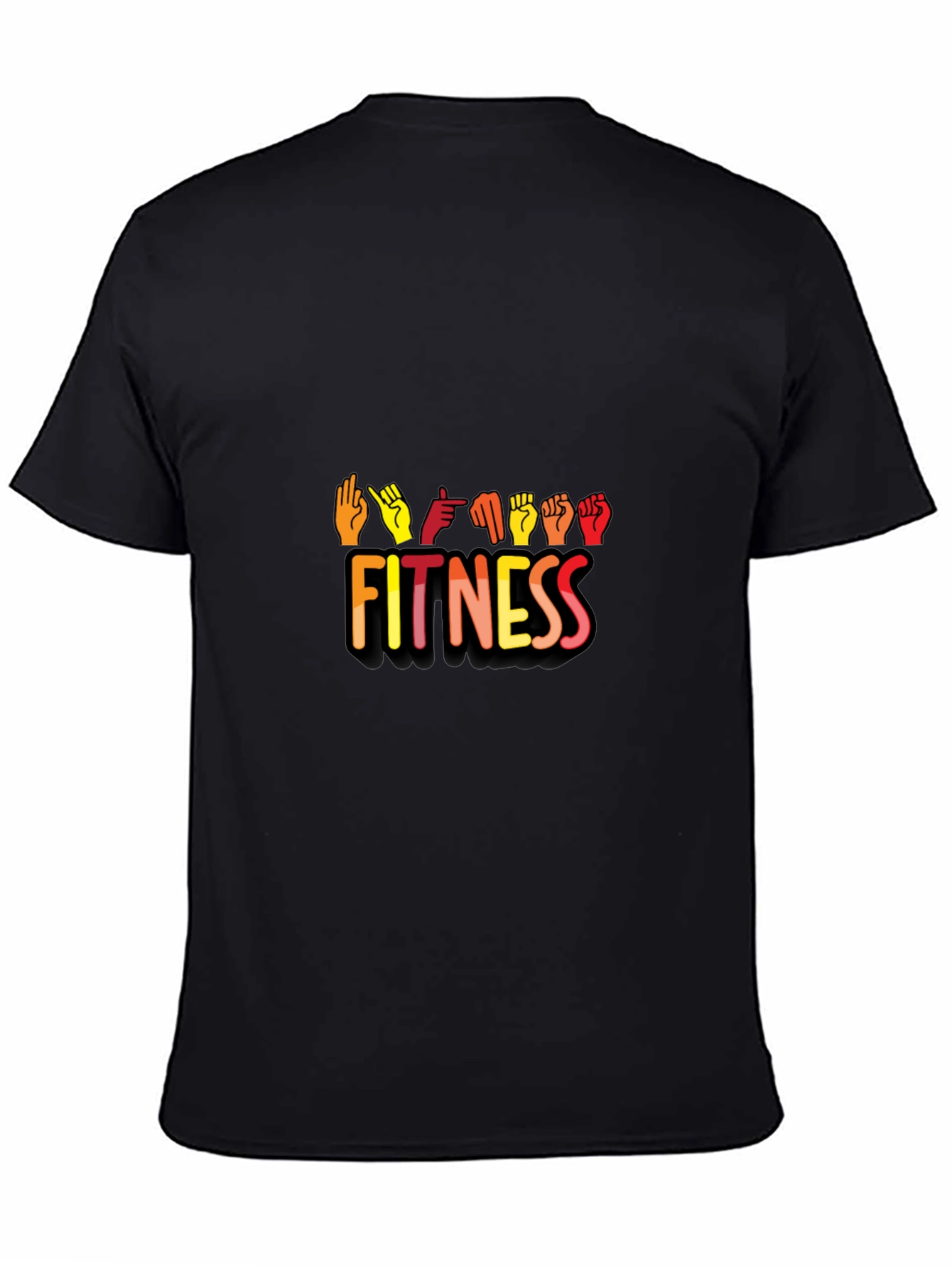 Fitness Sign Language Graphic Tee
