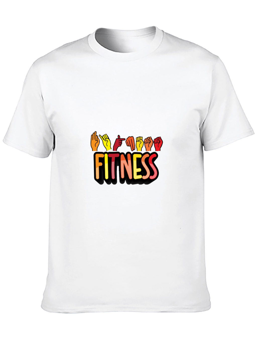 Fitness Sign Language Graphic Tee