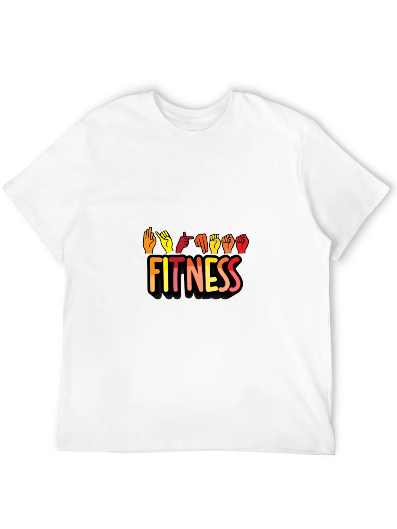 Fitness Sign Language Graphic Tee