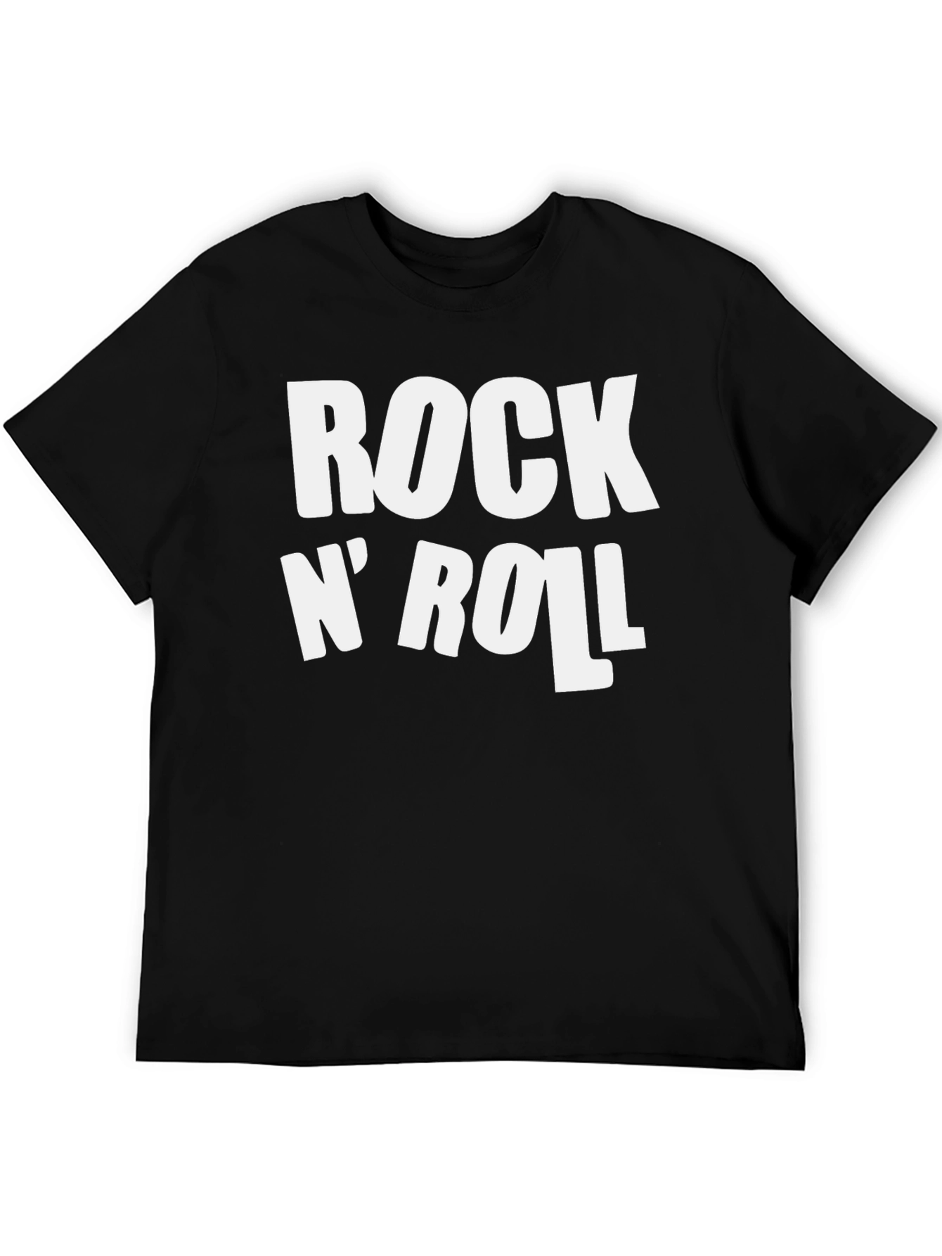 Rock N Roll Graphic Print T-Shirt