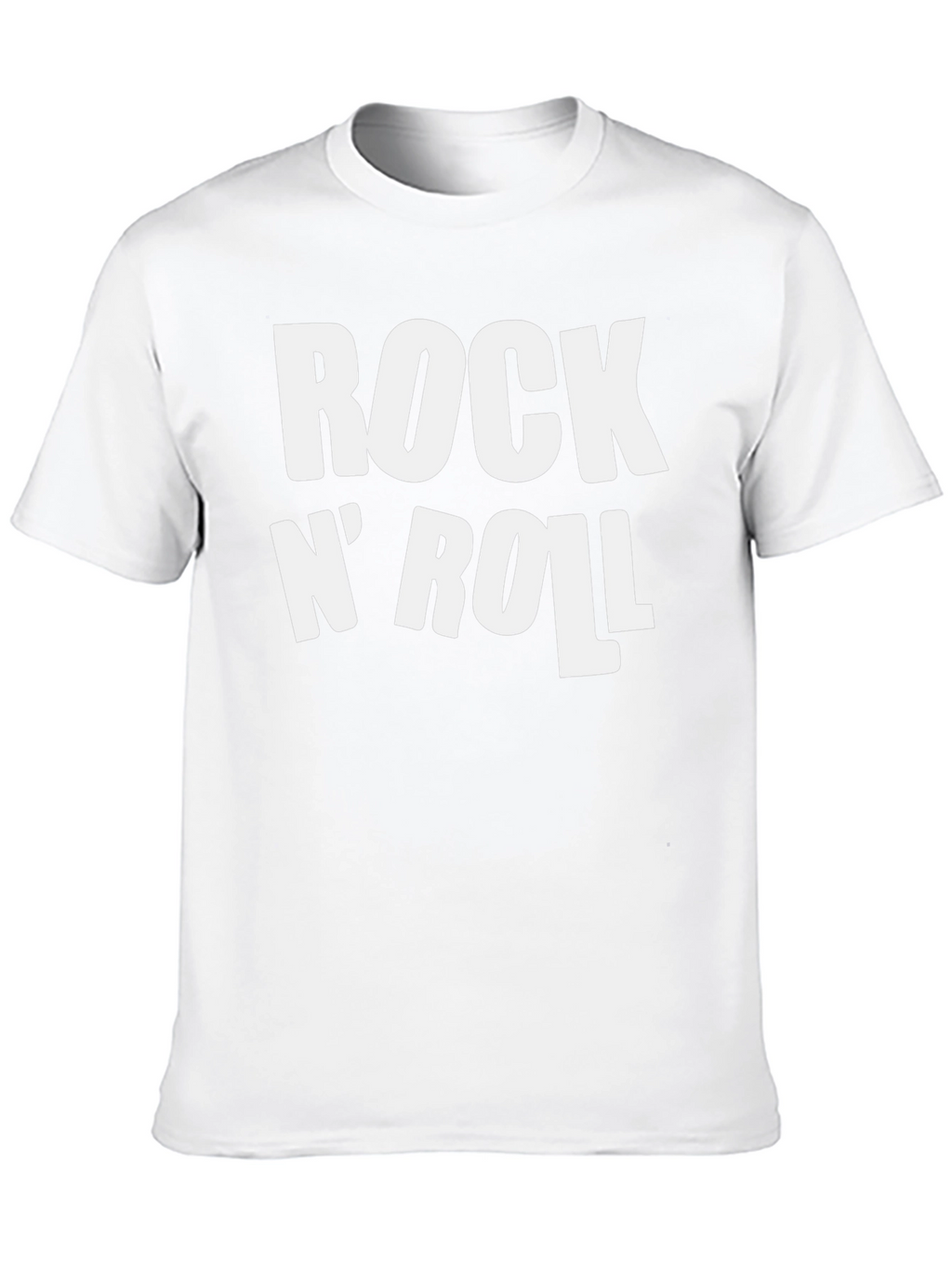 Rock N Roll Graphic Print T-Shirt