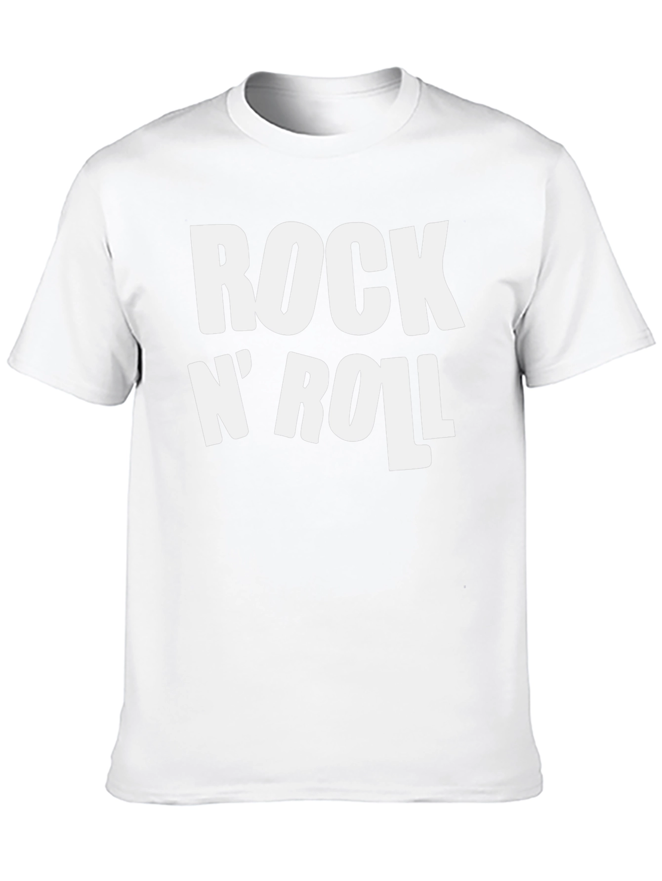Rock N Roll Graphic Print T-Shirt