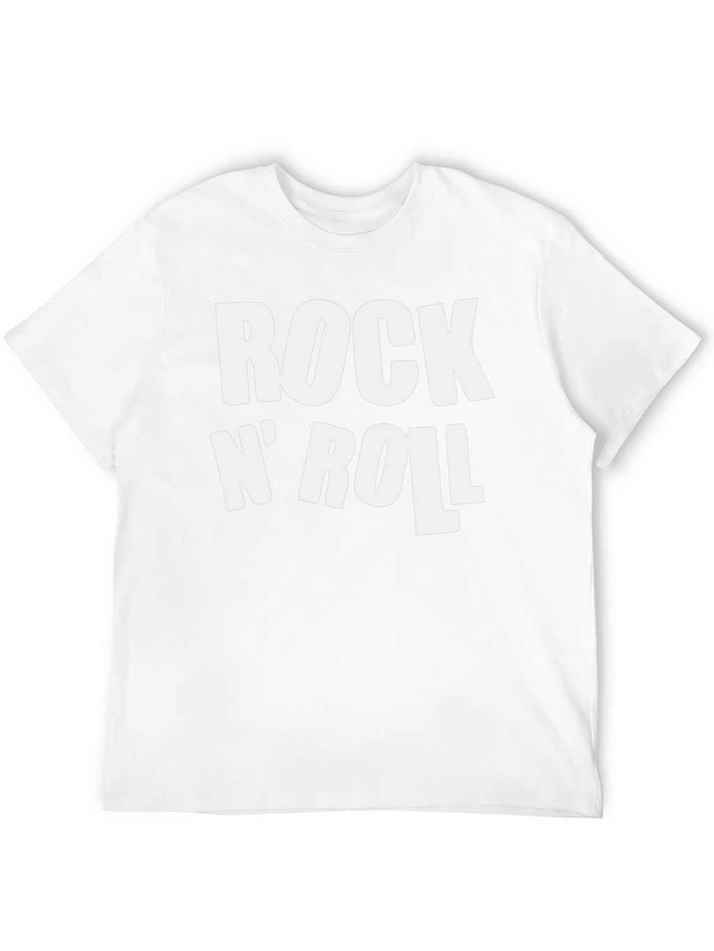 Rock N Roll Graphic Print T-Shirt