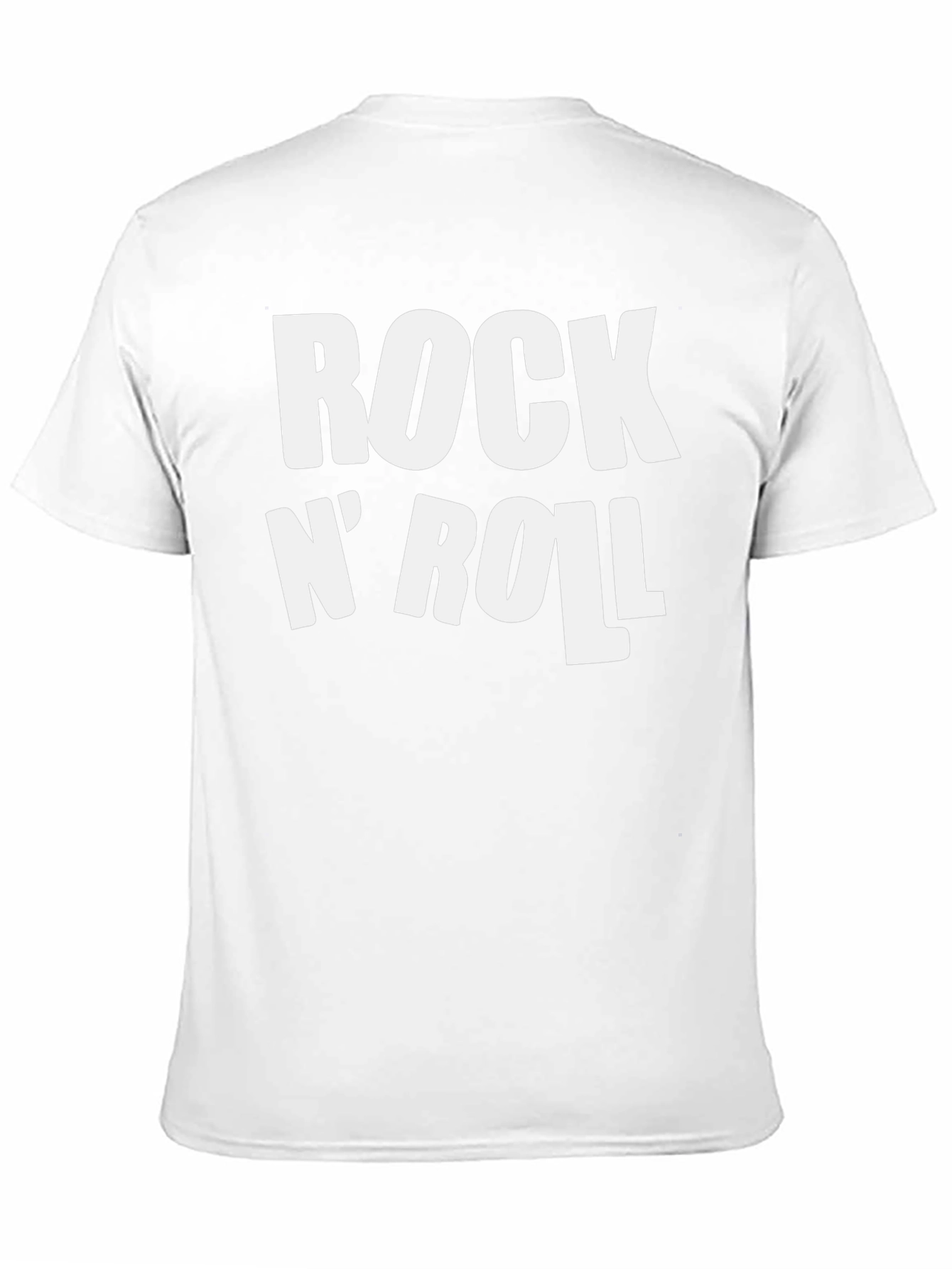 Rock N Roll Graphic Print T-Shirt