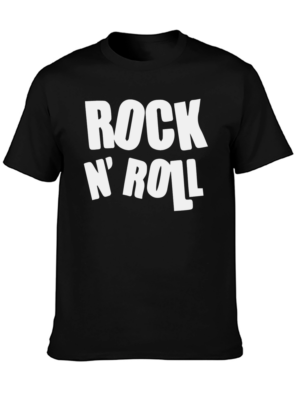 Rock N Roll Graphic Print T-Shirt