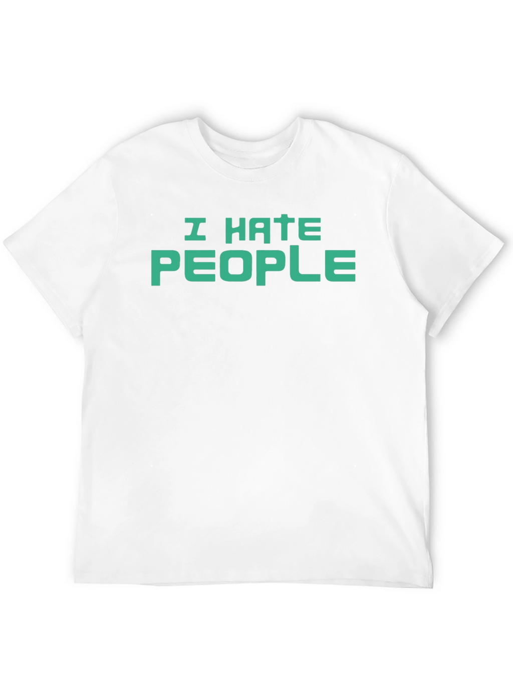I Hate People Graphic T-Shirt - Anti-Social Tee