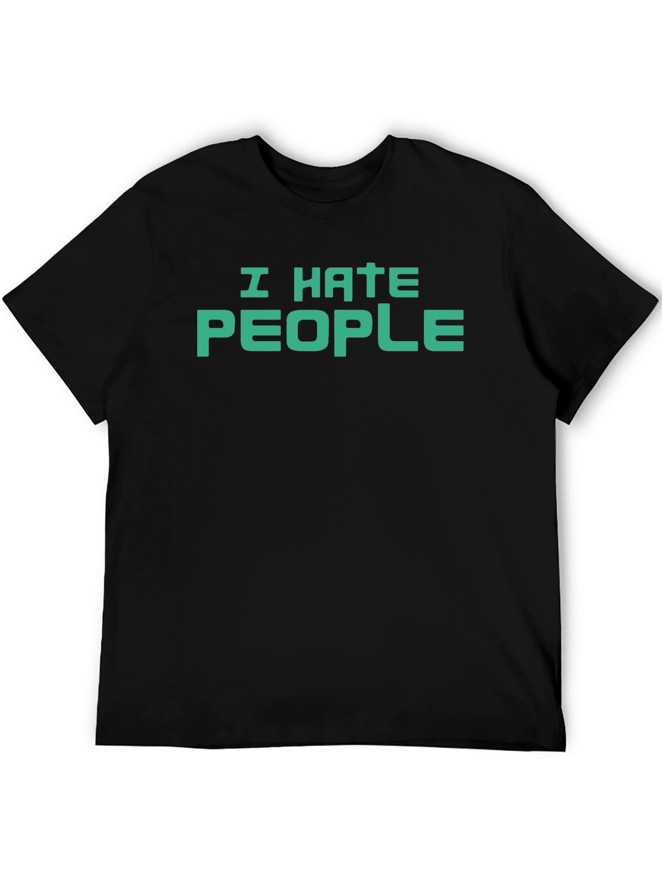 I Hate People Graphic T-Shirt - Anti-Social Tee