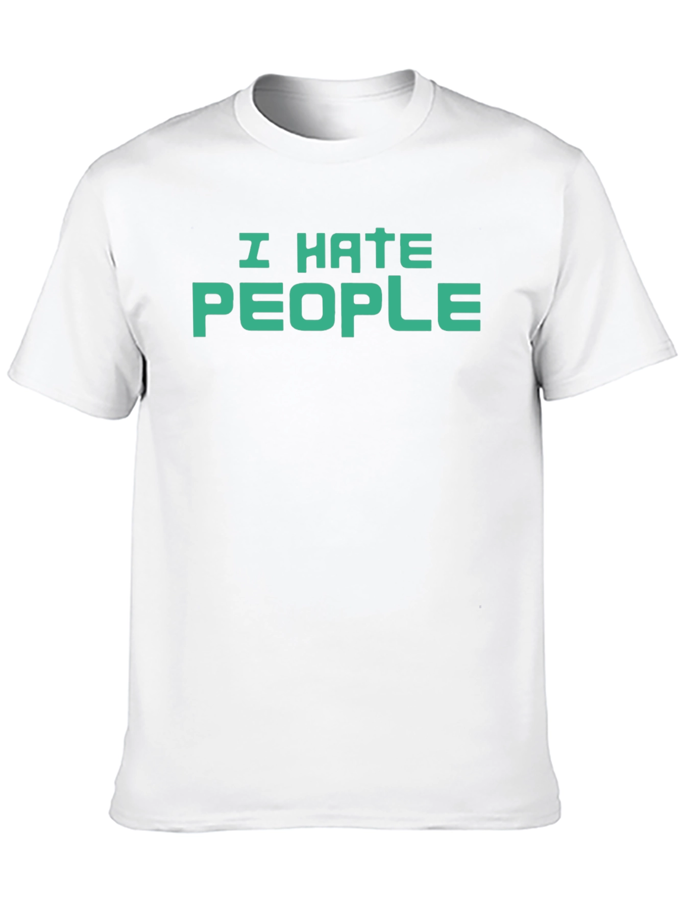 I Hate People Graphic T-Shirt - Anti-Social Tee