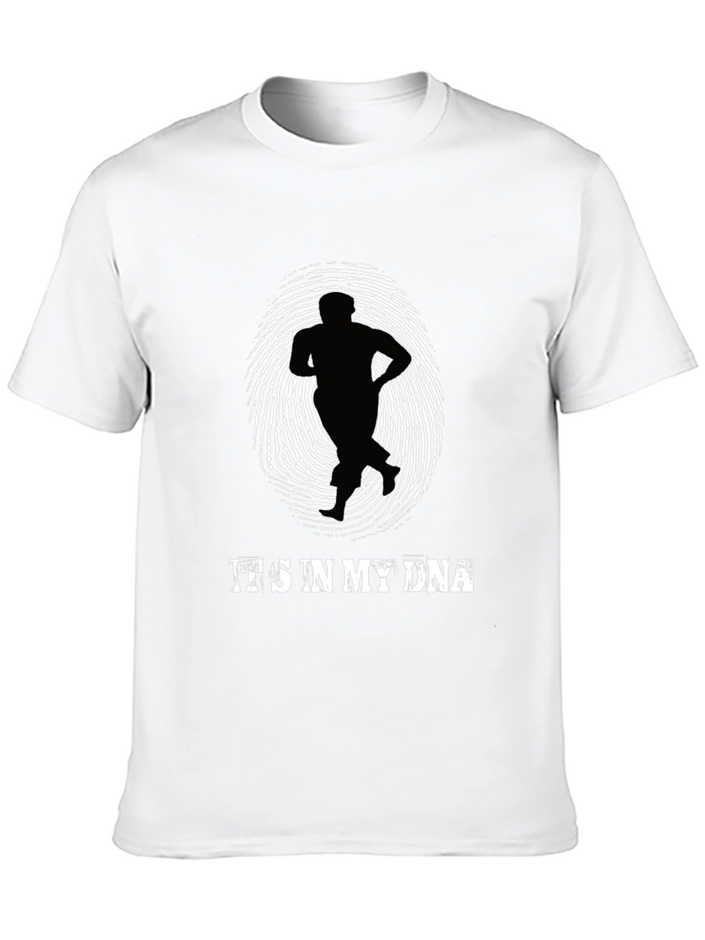 Its In My DNA Runner T-Shirt - Black