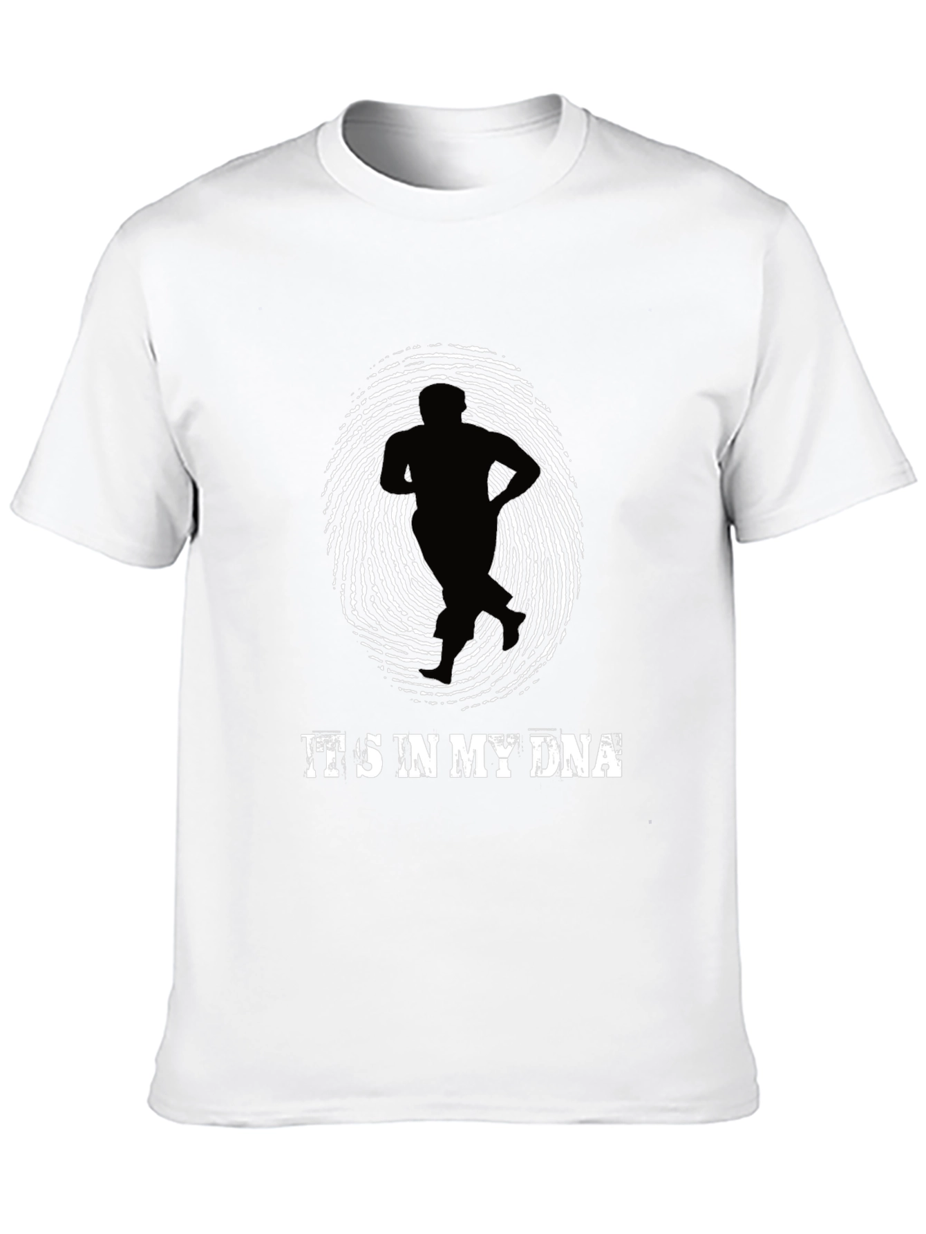 Its In My DNA Runner T-Shirt - Black