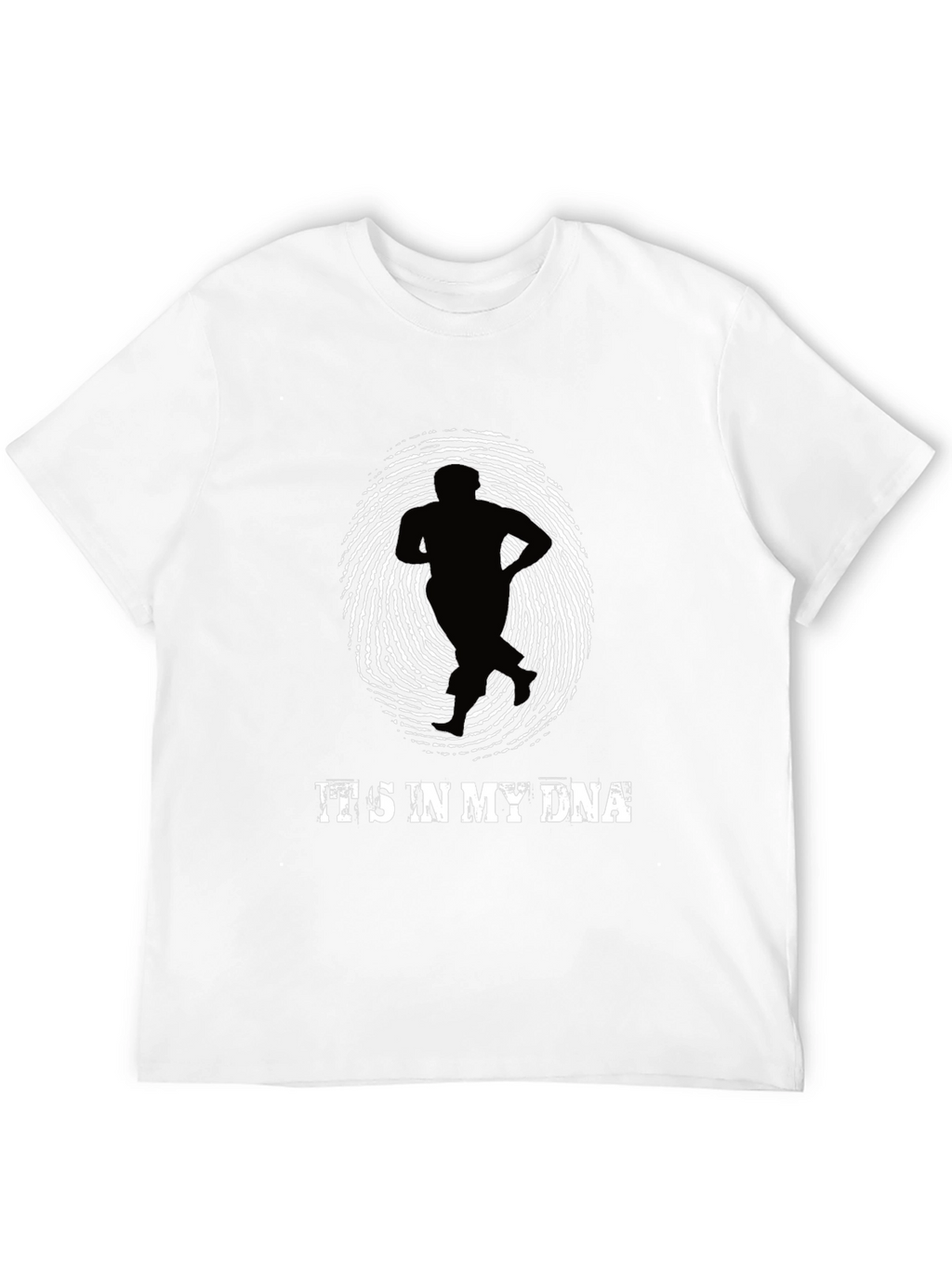 Its In My DNA Runner T-Shirt - Black