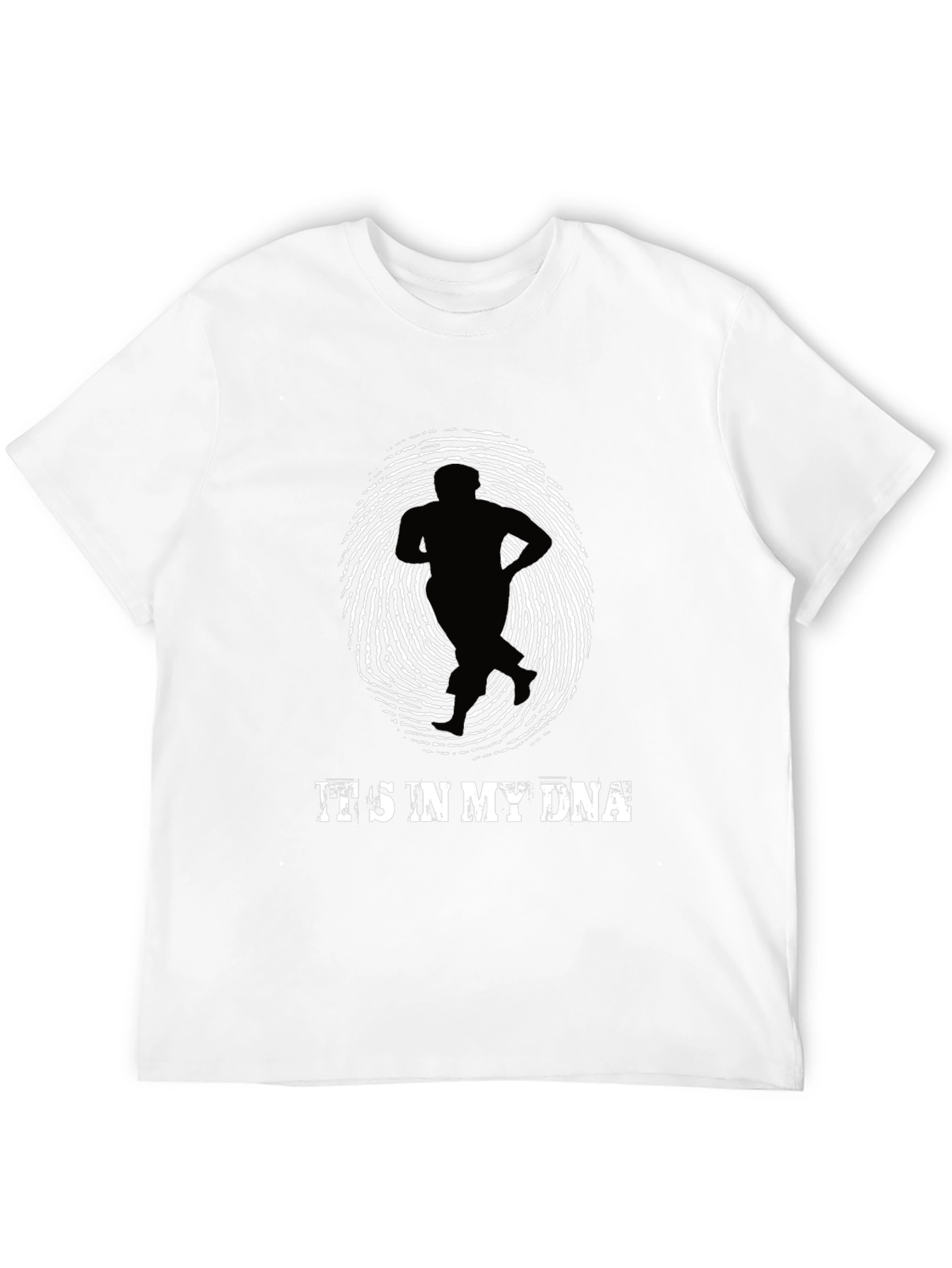 Its In My DNA Runner T-Shirt - Black