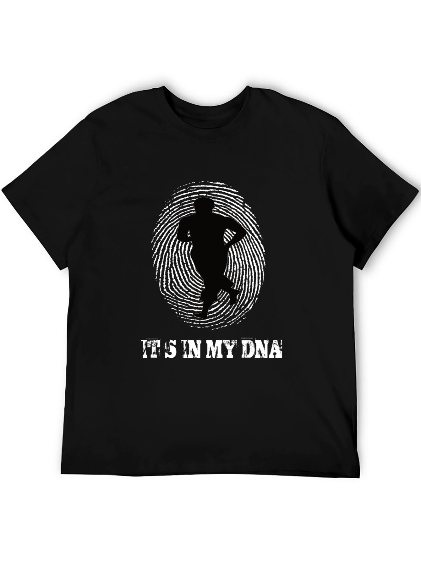Its In My DNA Runner T-Shirt - Black