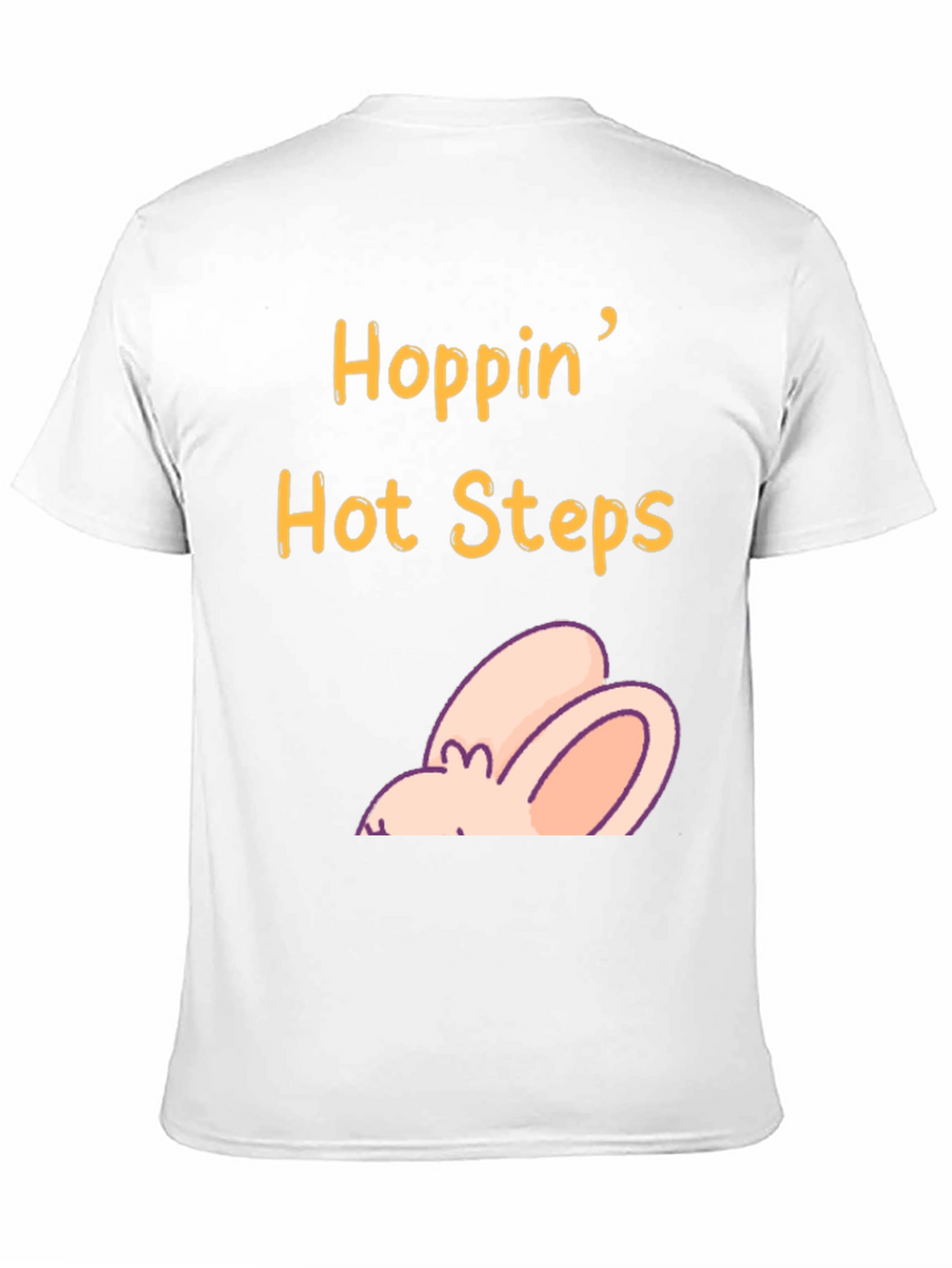 Hoppin Hot Steps Easter T-Shirt - Funny Rabbit Tee