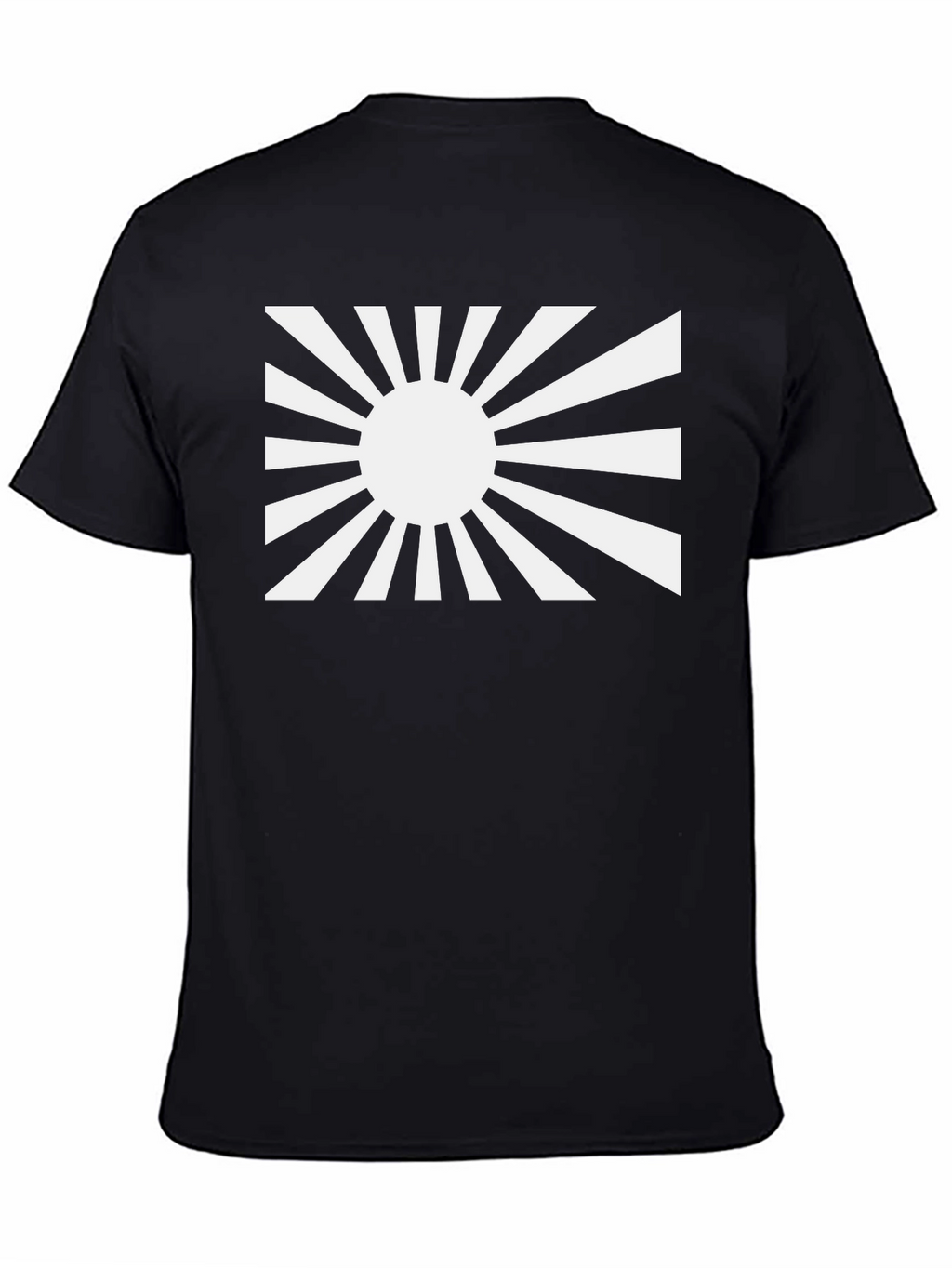 Rising Sun Graphic Tee - Black Cotton Blend