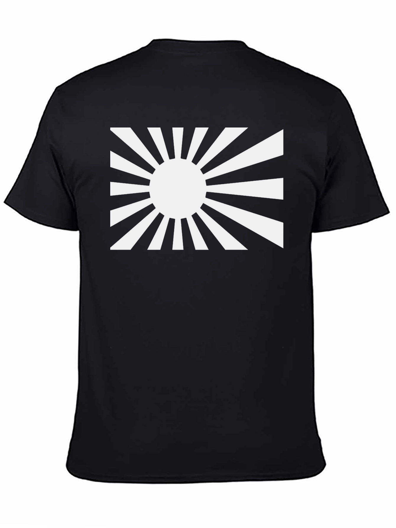 Rising Sun Graphic Tee - Black Cotton Blend