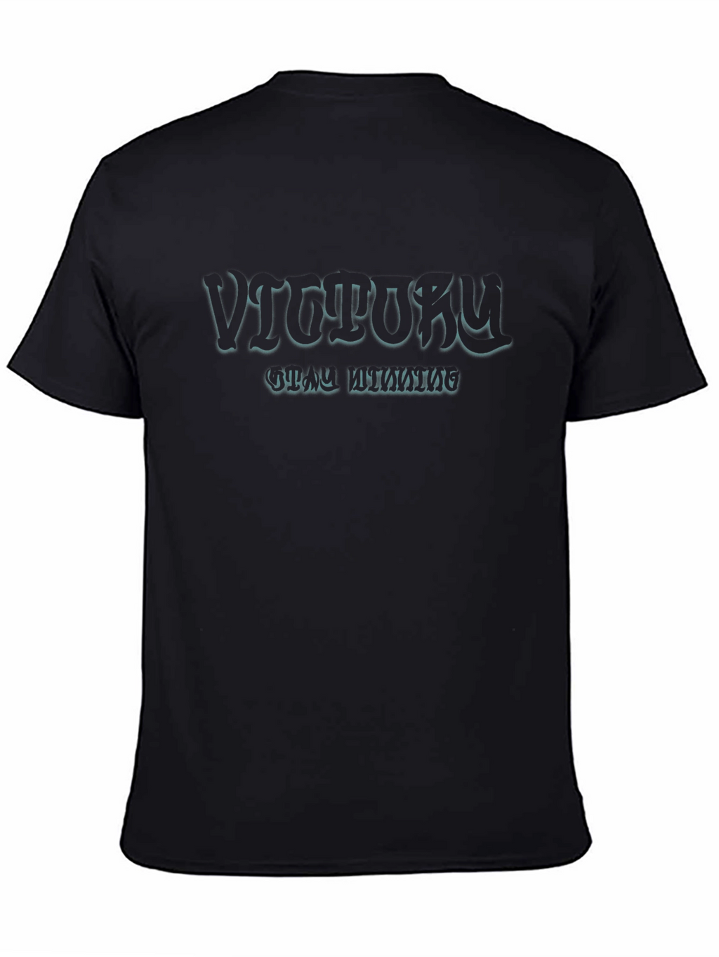 VJOLOKU Black Graphic Tee