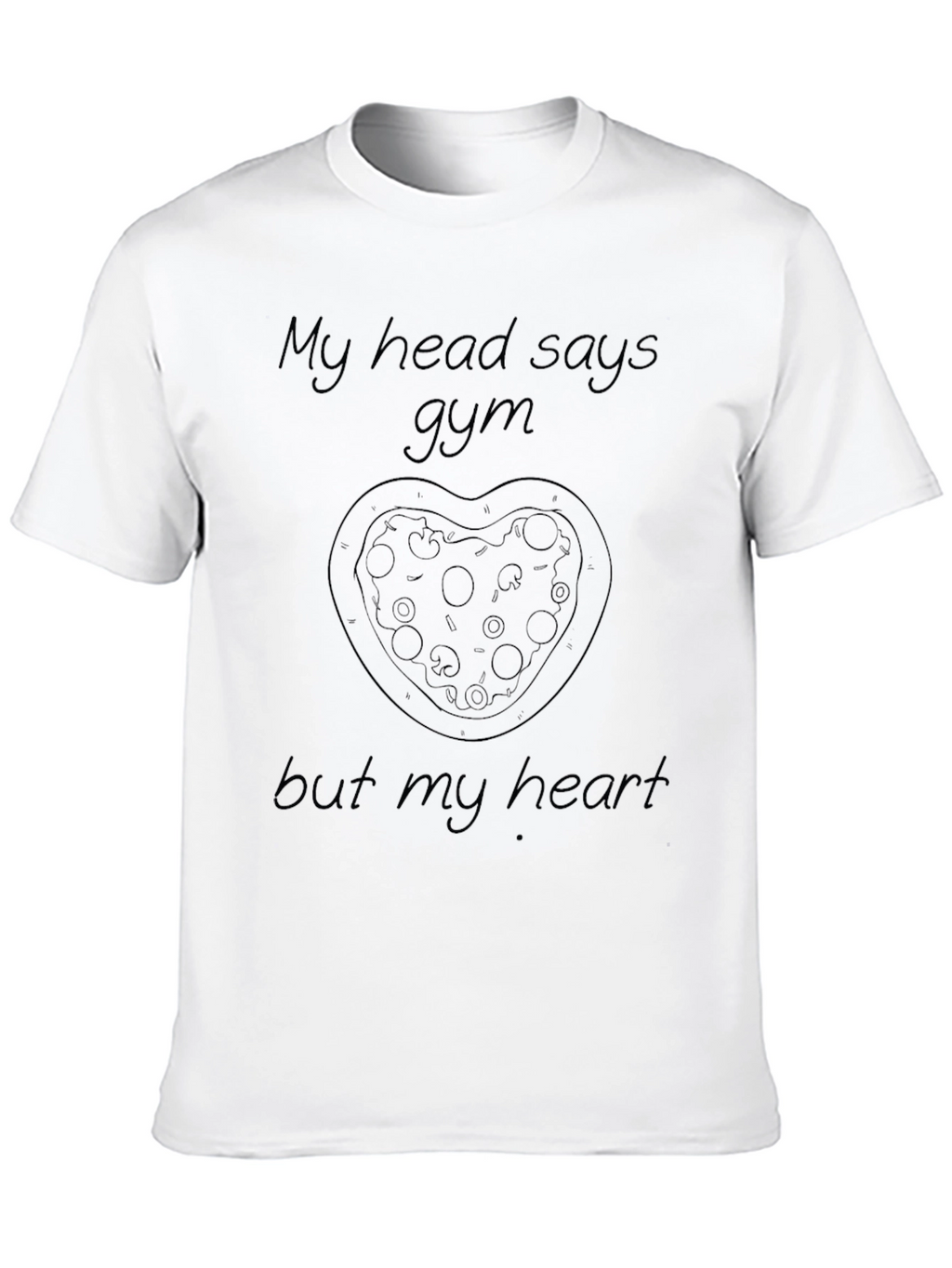 Gym Pizza Funny T-Shirt