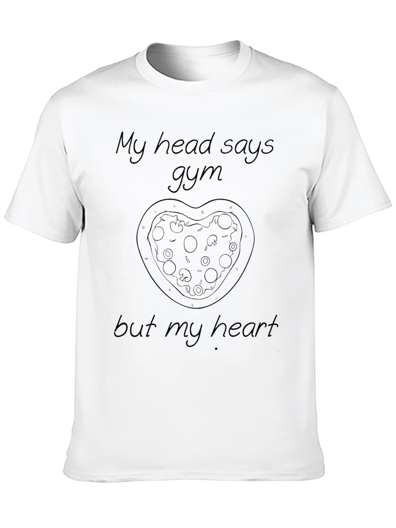 Gym Pizza Funny T-Shirt