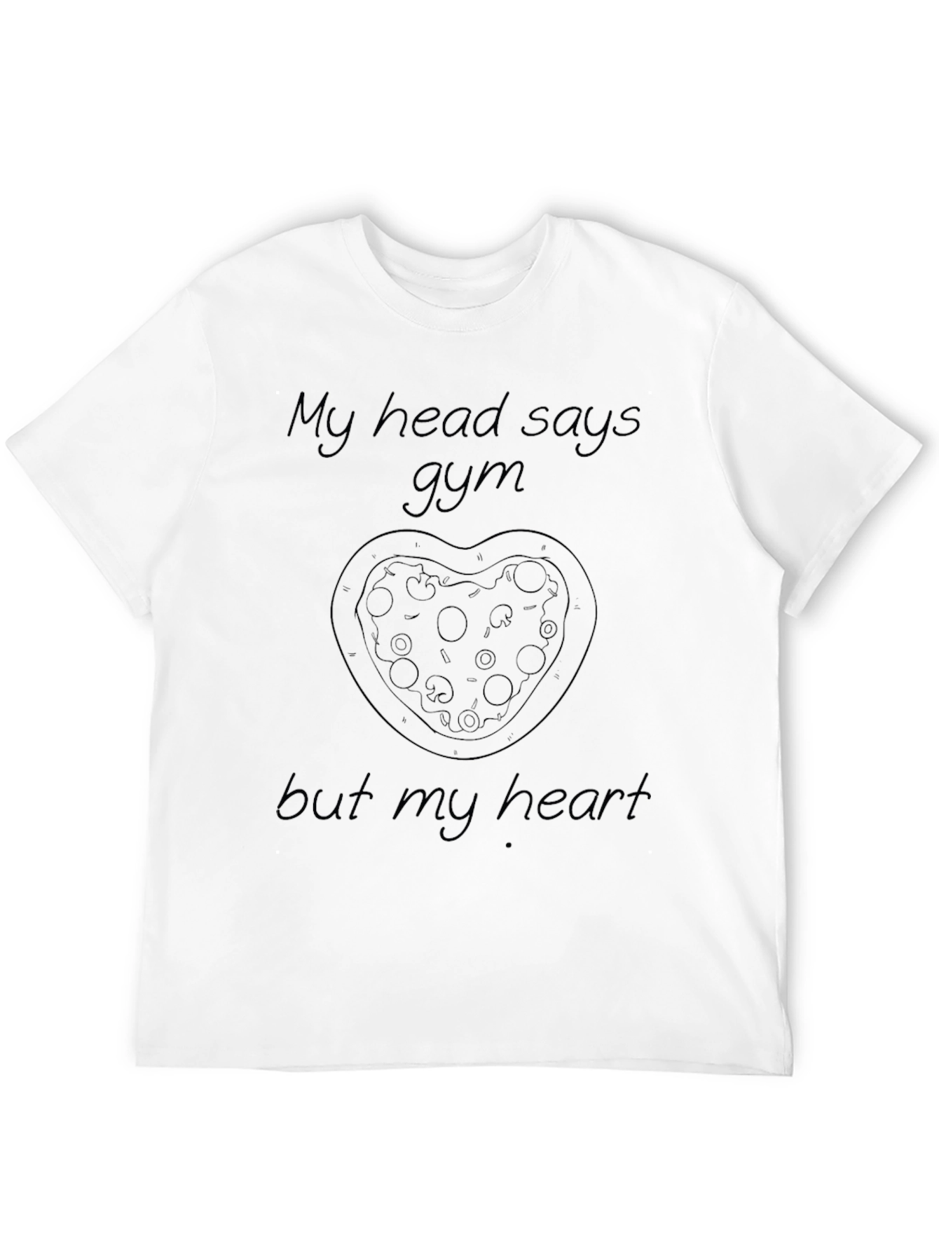 Gym Pizza Funny T-Shirt